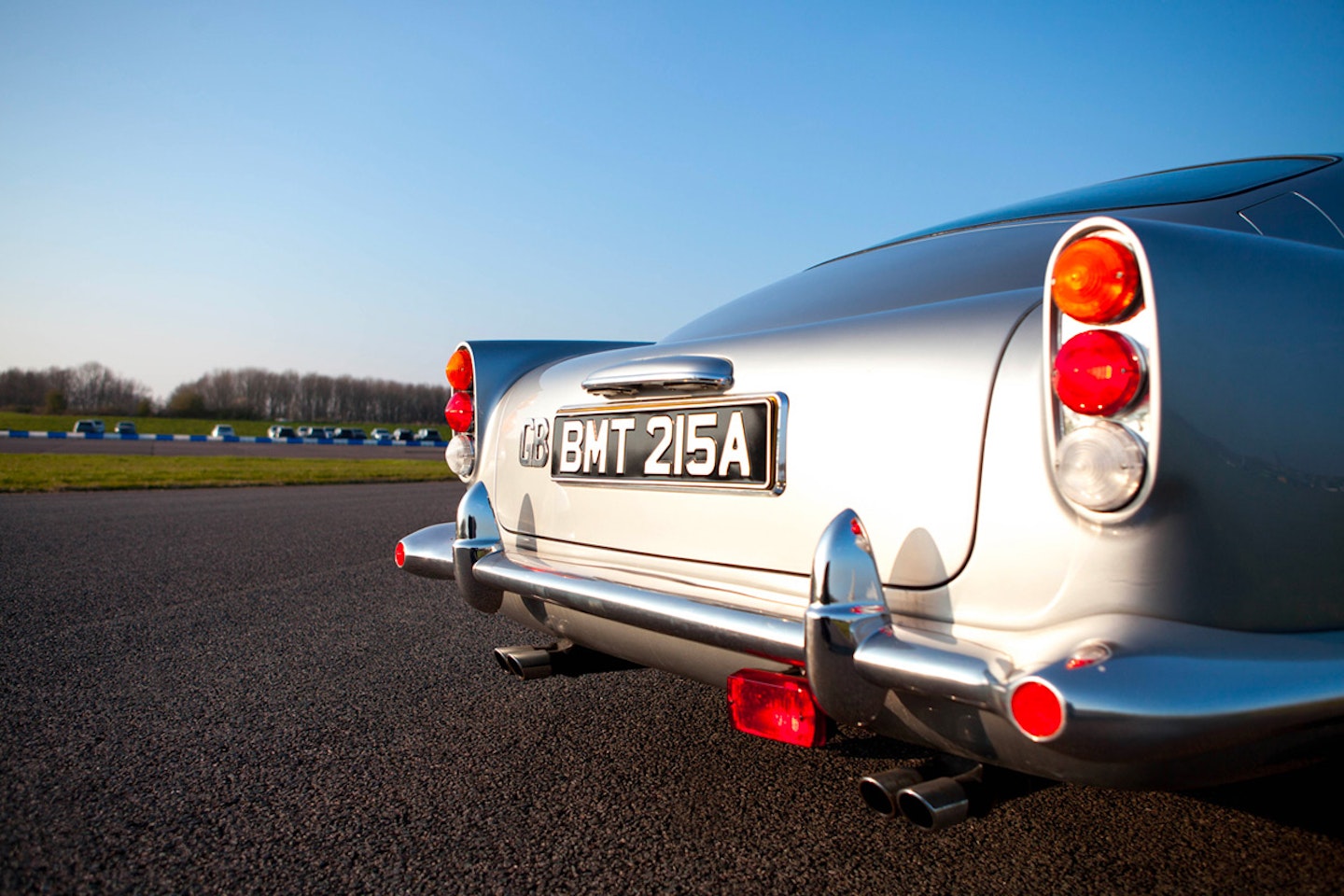 The Iconic Aston Martin DB5 Driving Blas