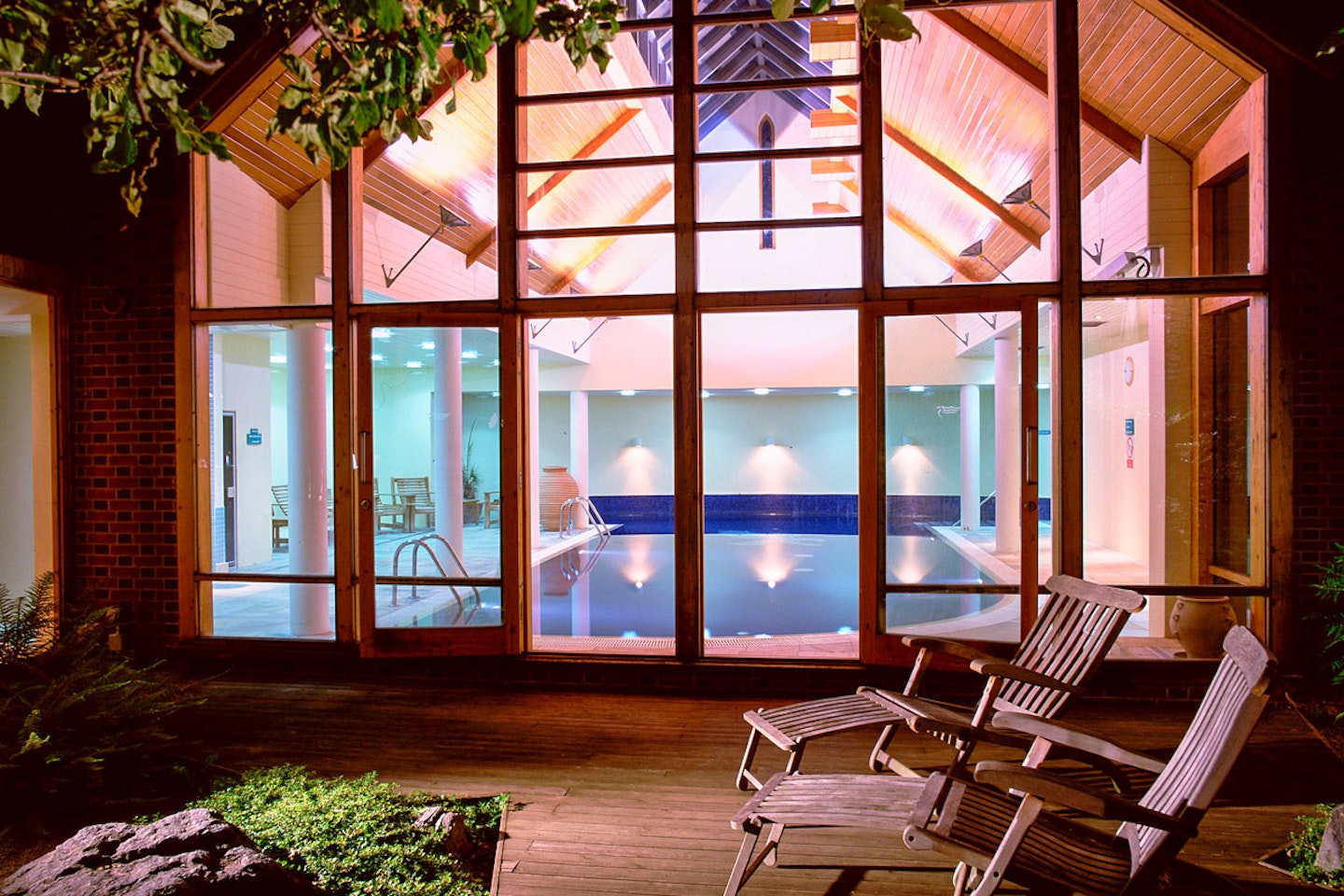 The Reviver Spa Day with Treatments and Sparkling Wine Lunch for Two at The Spread Eagle Hotel