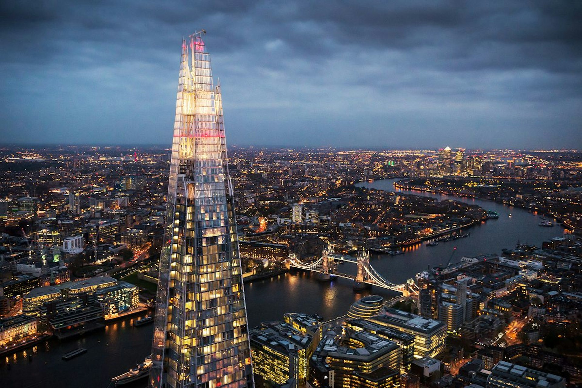 The View from the Shard and Three Course Champagne Celebration Dining with sides at Marco Pierre White's London Steakhouse Co for Two