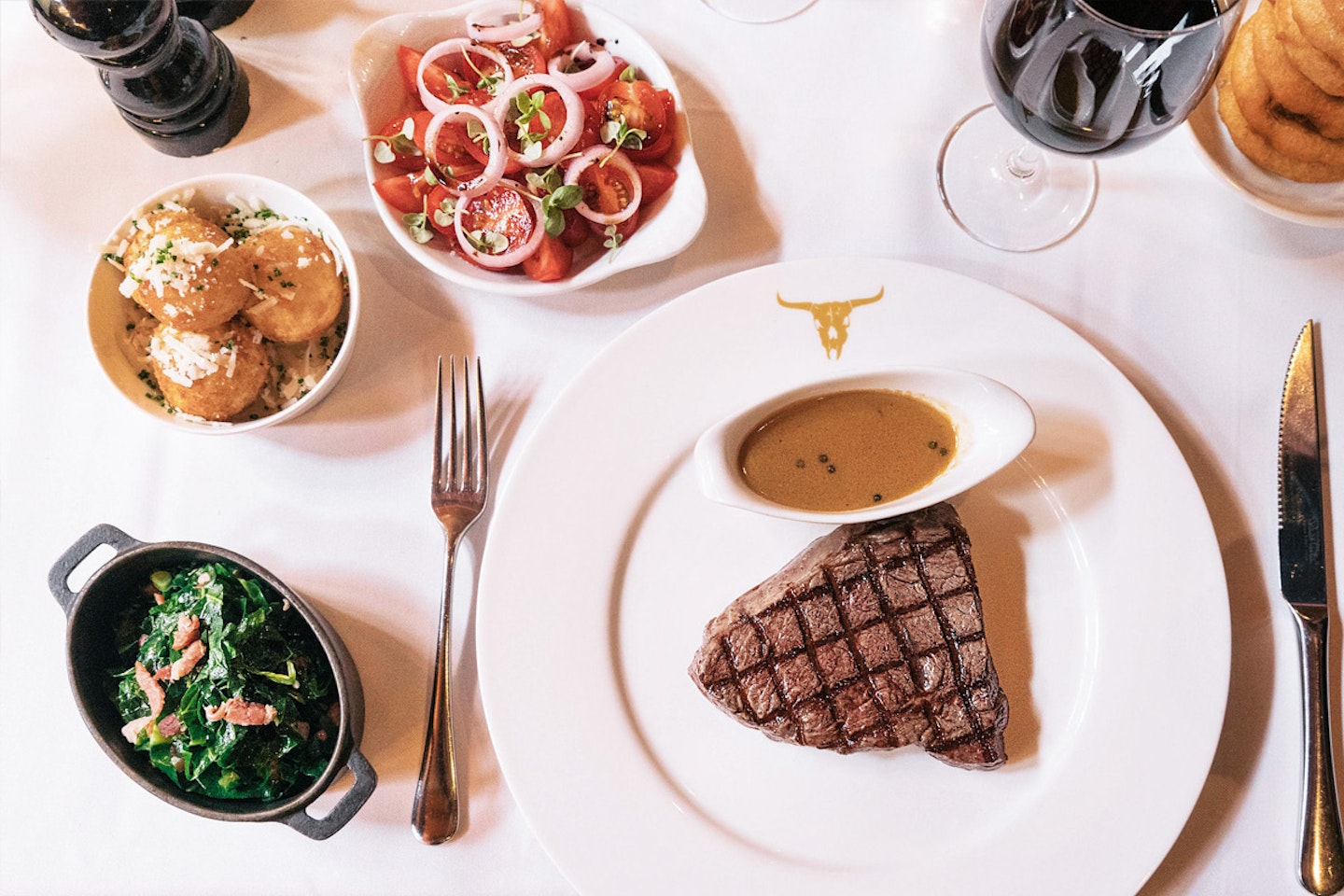 Three Course Champagne Celebration Dining Two at Marco Pierre White's London Steakhouse Co