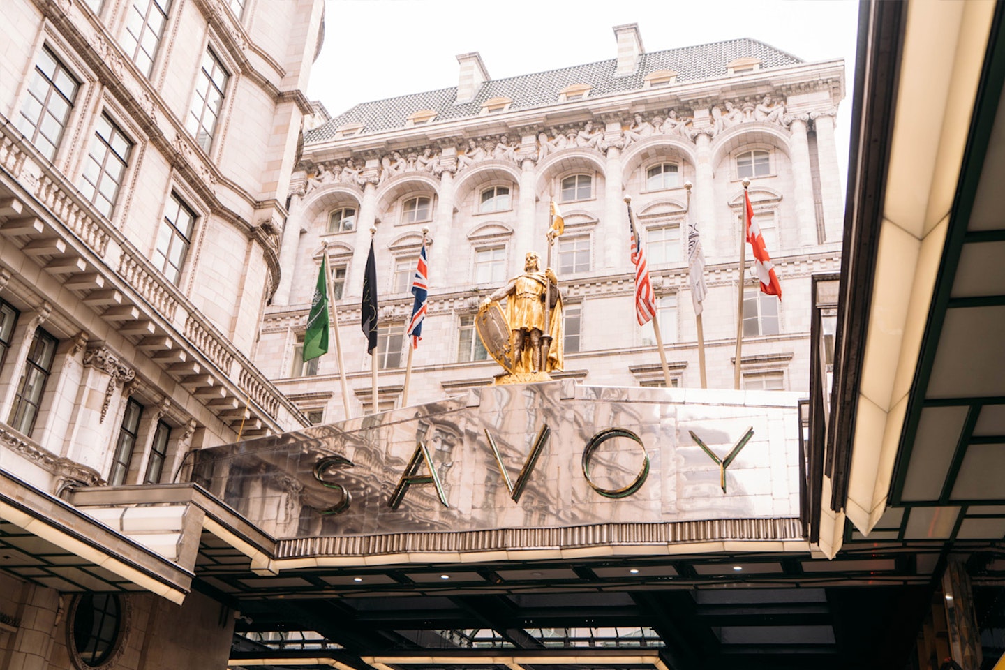 Three Course Lunch with Champagne for Two at Gordon Ramsay's Savoy Grill