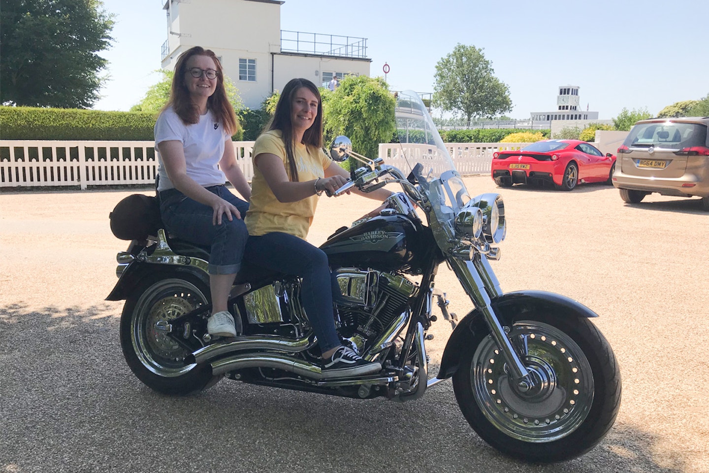 Three Hour Harley Davidison Pillion Ride Out with Lunch at the Goodwood Aerodrome Café