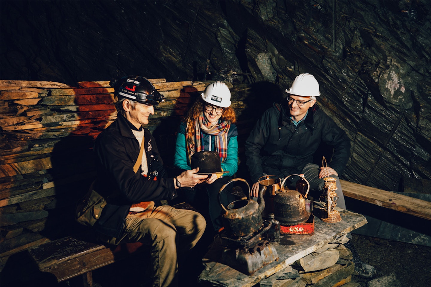 Tour of the Llechwedd Deep Mine for Six