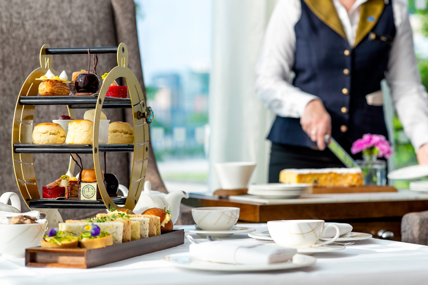 Traditional Afternoon Tea for Two at Meridian Lounge, InterContinental - The O2