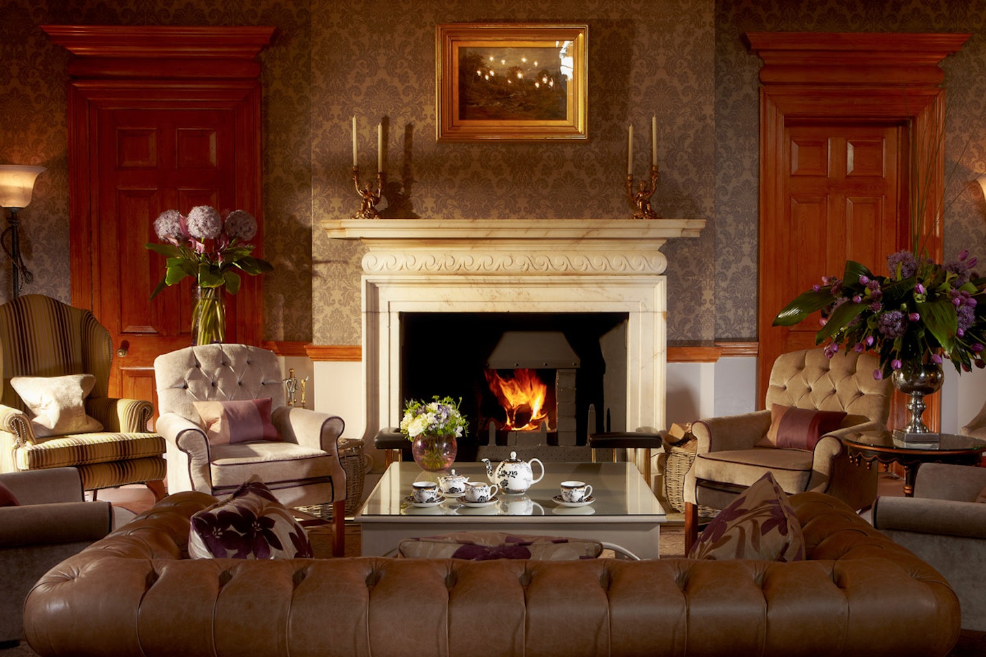 Traditional Afternoon Tea for Two at Brockencote Hall Hotel