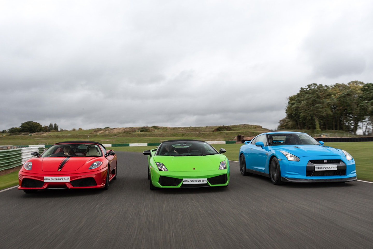 Triple Supercar Thrill plus High Speed Passenger Ride and Photo - Weekday