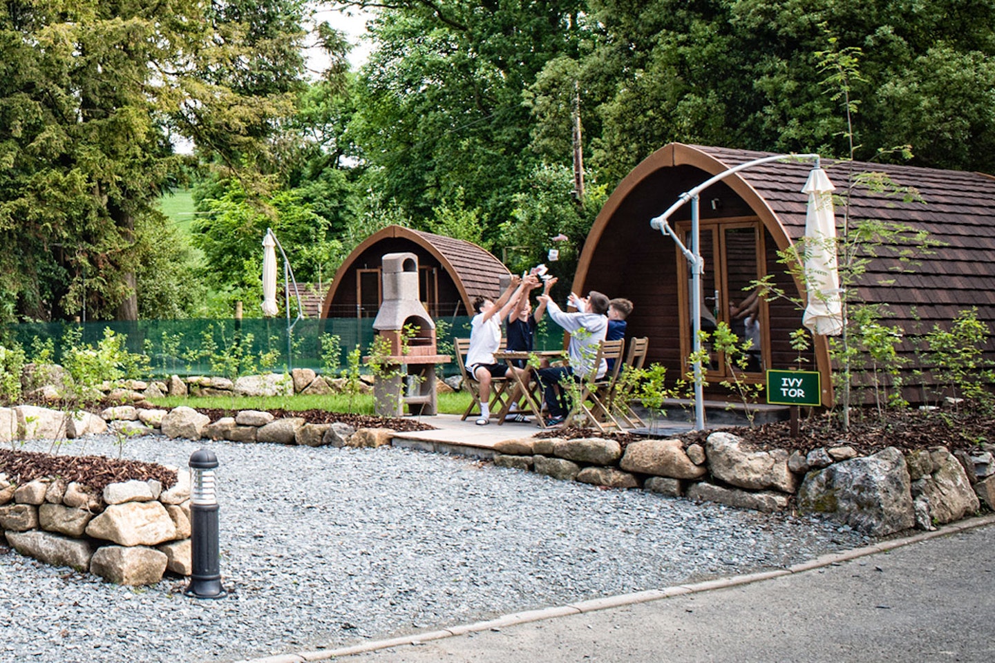 Two Night Mega Pod Glamping Break for Two at Langstone Manor, Dartmoor