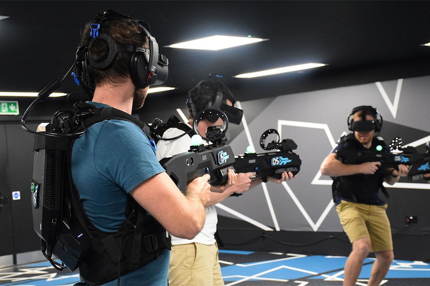 Ultimate Free Roam Virtual Reality Experience for Two at Zero Latency