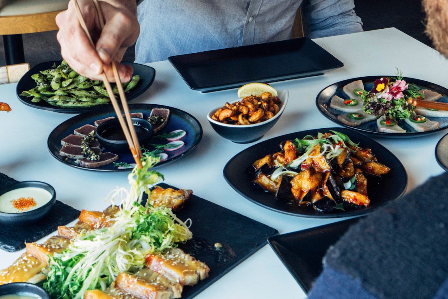 Unlimited Asian Tapas and Sushi with Free-Flowing drinks for Two at inamo