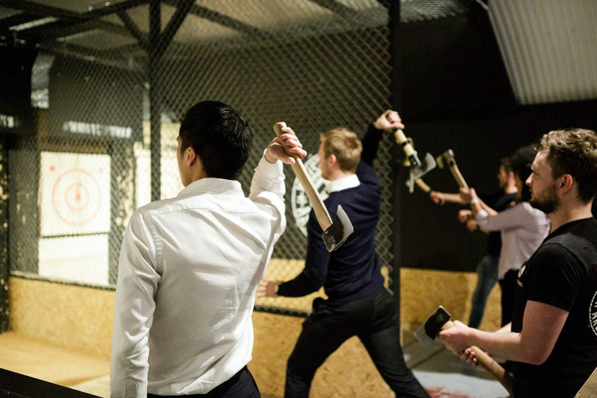 Urban Axe Throwing for Two at Whistle Punks, London