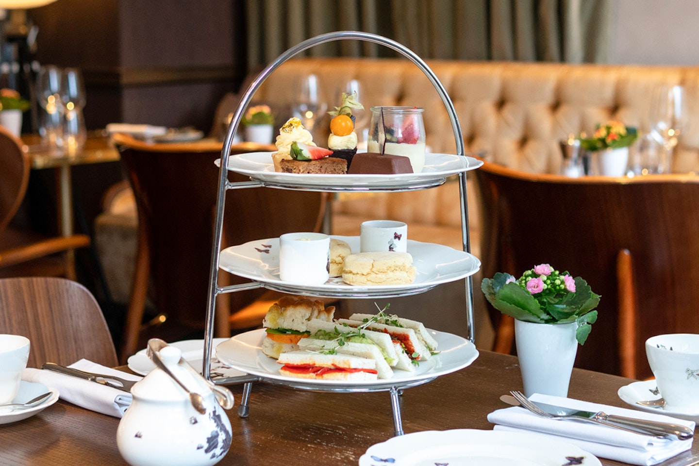 Vegan Afternoon Tea for Two at Galvin at the 5* Athenaeum, Piccadilly