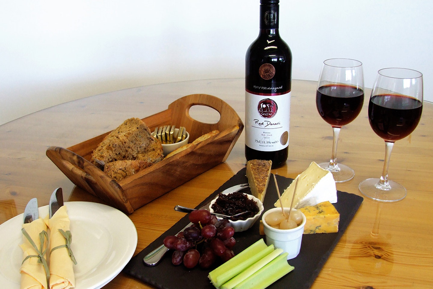 Vineyard Tour and Tasting with Cheese and Wine for Two at Kerry Vale Vineyard