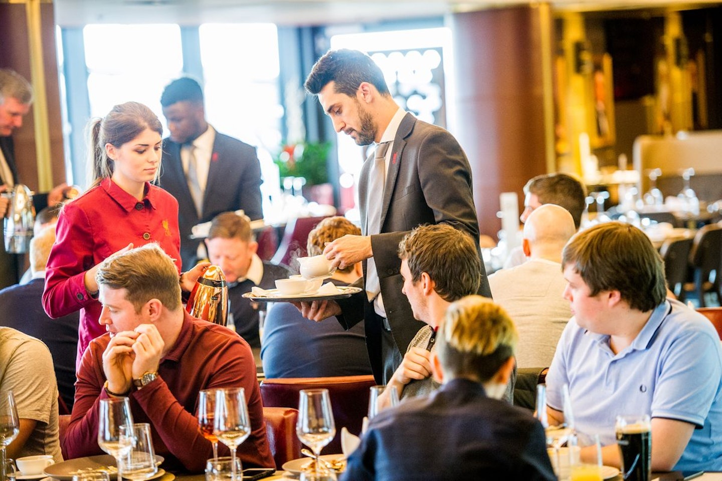 VIP Anfield Experience Day with Stadium Tour, Lunch and Meet a Legend for Two