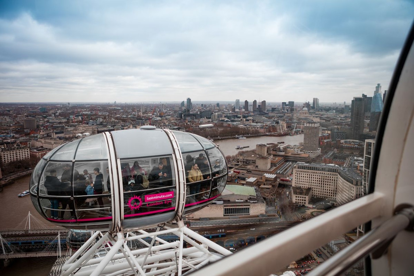 Visit to London Eye with The London Eye River Cruise - Two Adults and Two Children