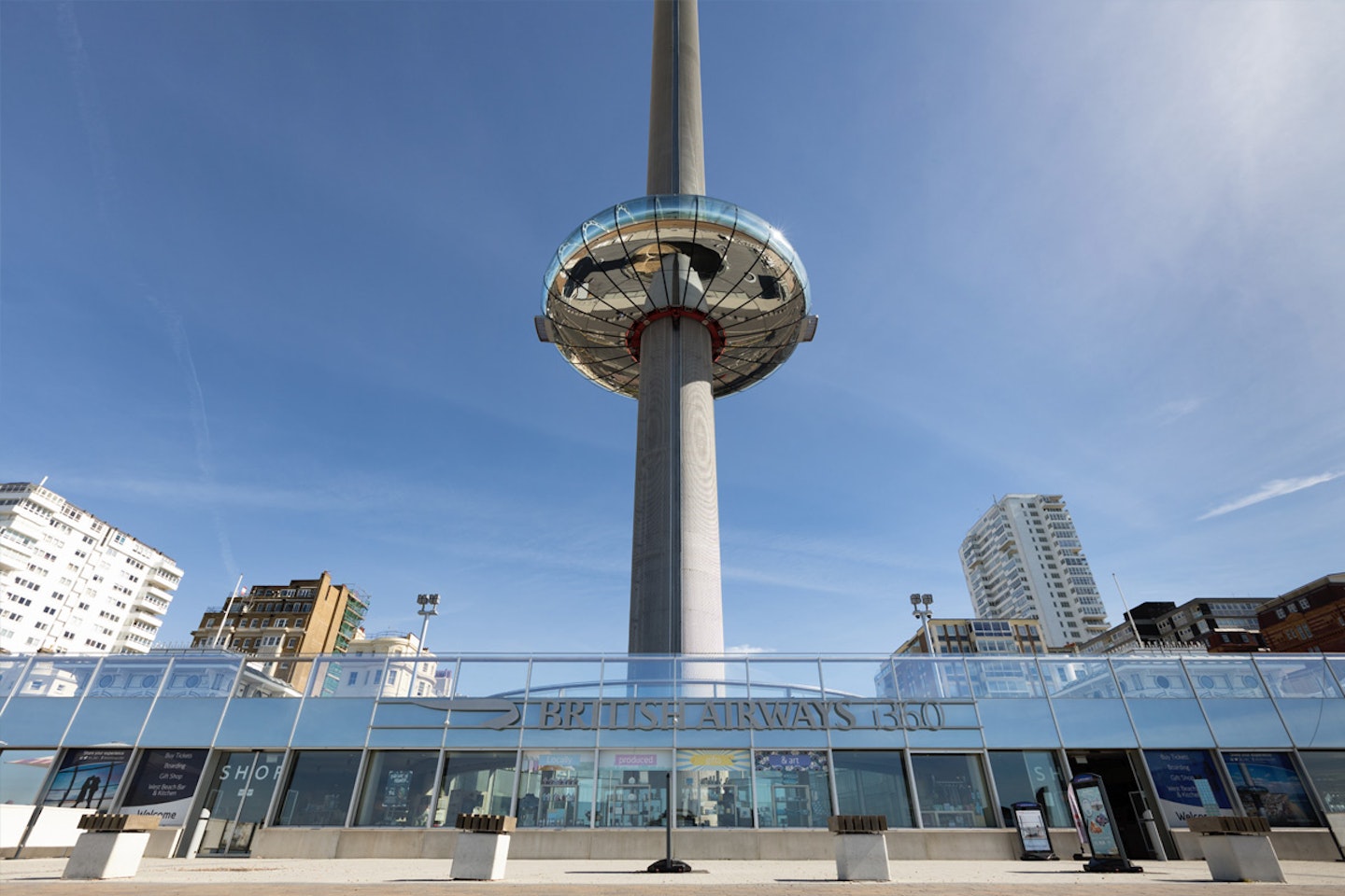 Visit to The British Airways i360 and Borde Hill Gardens for Two