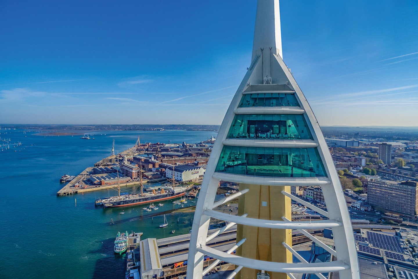 Visit to Emirates Spinnaker Tower with Afternoon Tea at the Top for Two