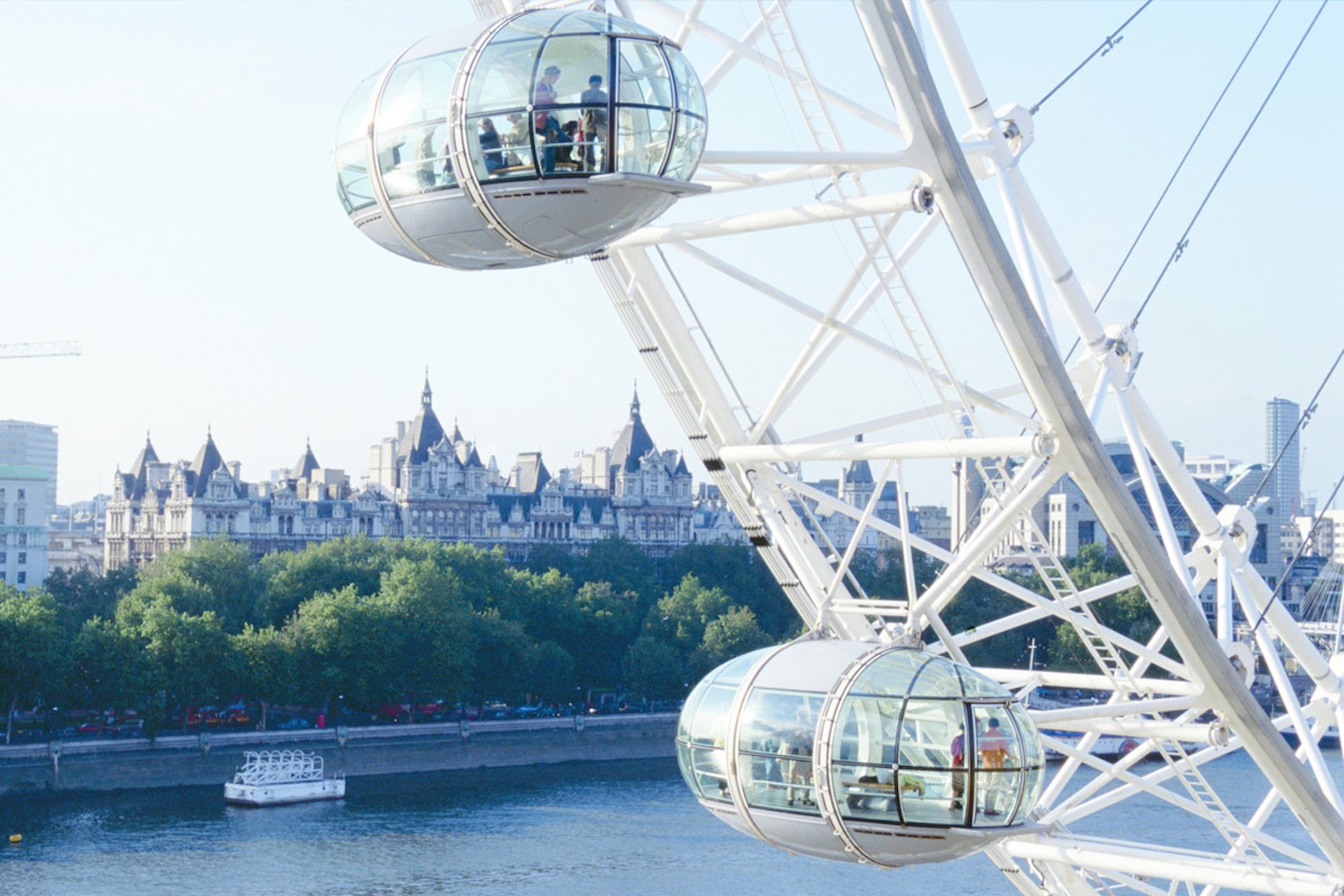 Visit to the London Eye and Three Course Meal with Bubbles at Skylon for Two