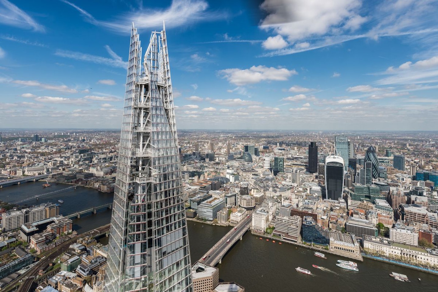 Visit to The View From the Shard for a Family of Four with Souvenir Photos