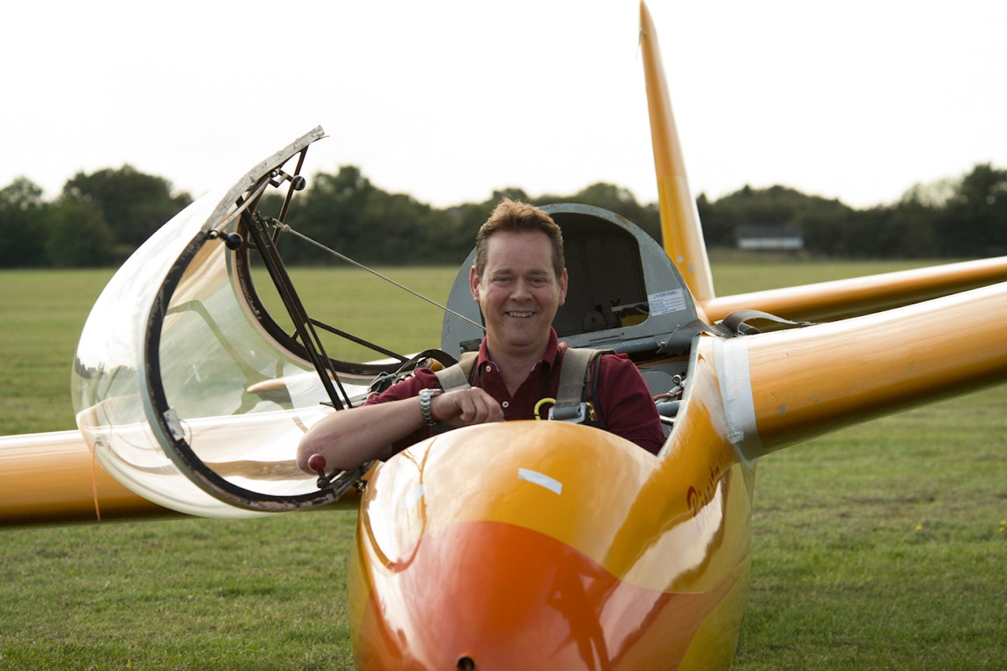 Winch Launch Glider Flight