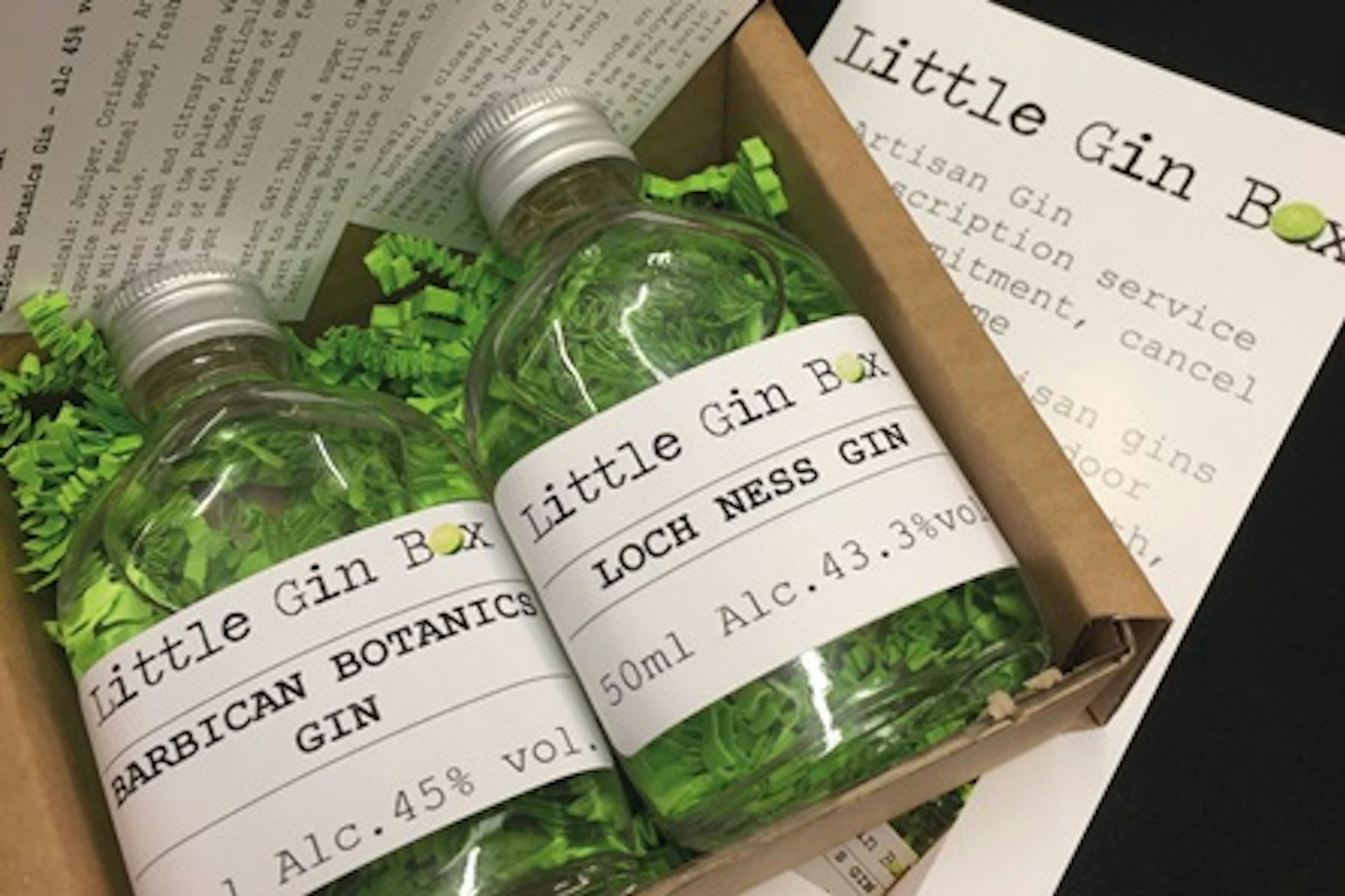 Three Months Gin Subscription with Little Gin Box 2