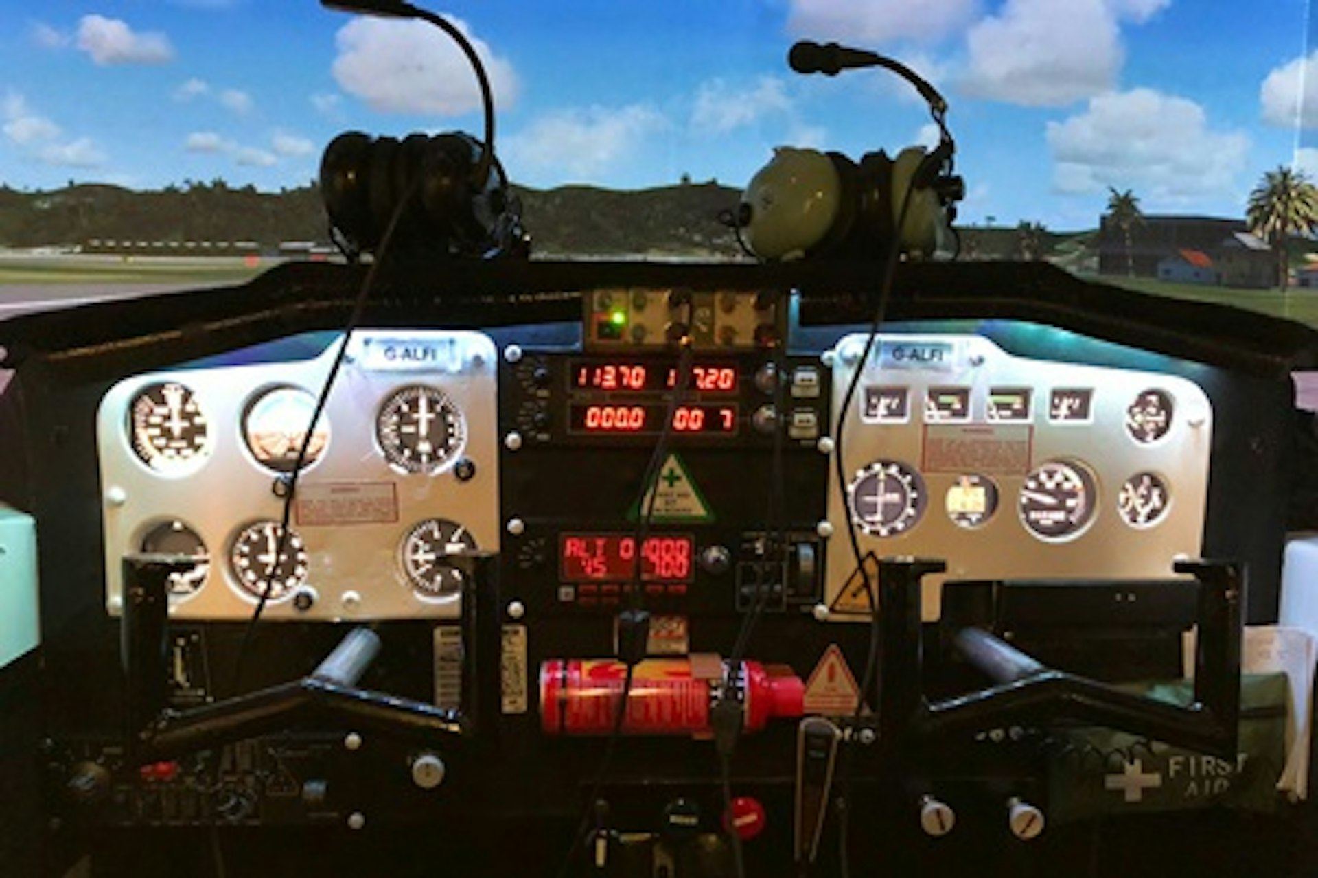 30 minute Cessna Skyhawk Flight Simulator 3