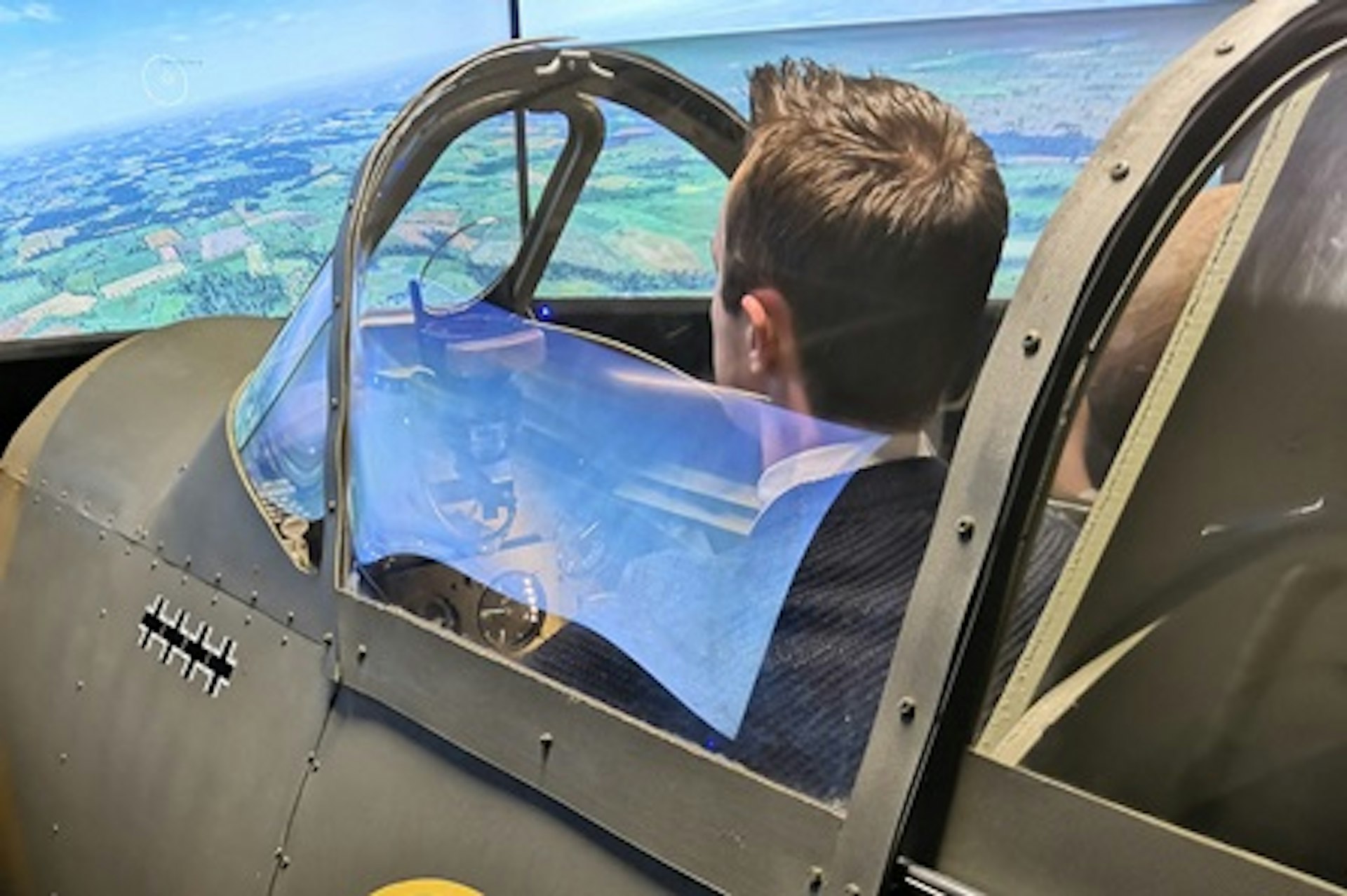 30 minute Spitfire or Messerschmitt Flight Simulator 1