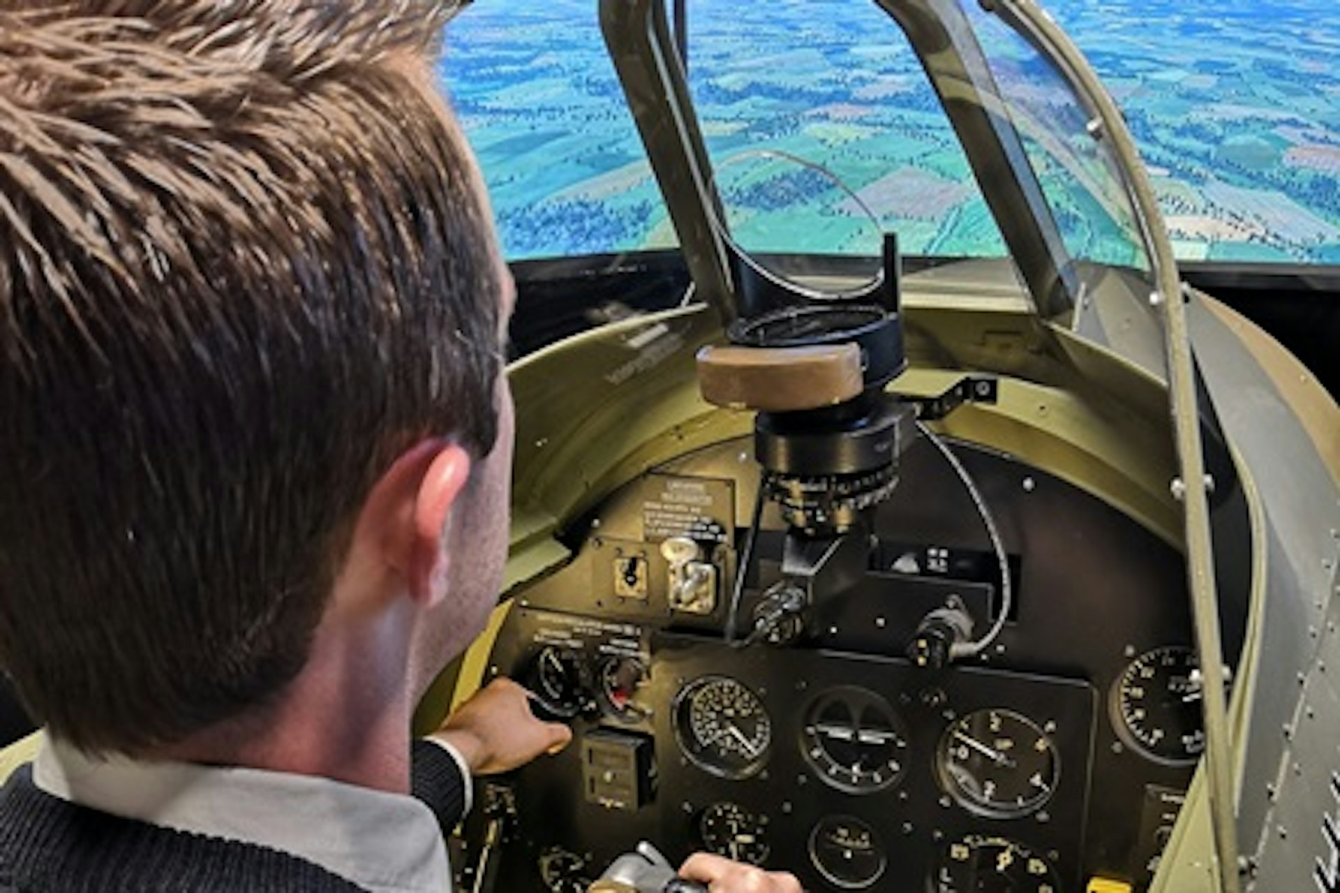 30 minute Spitfire or Messerschmitt Flight Simulator 3