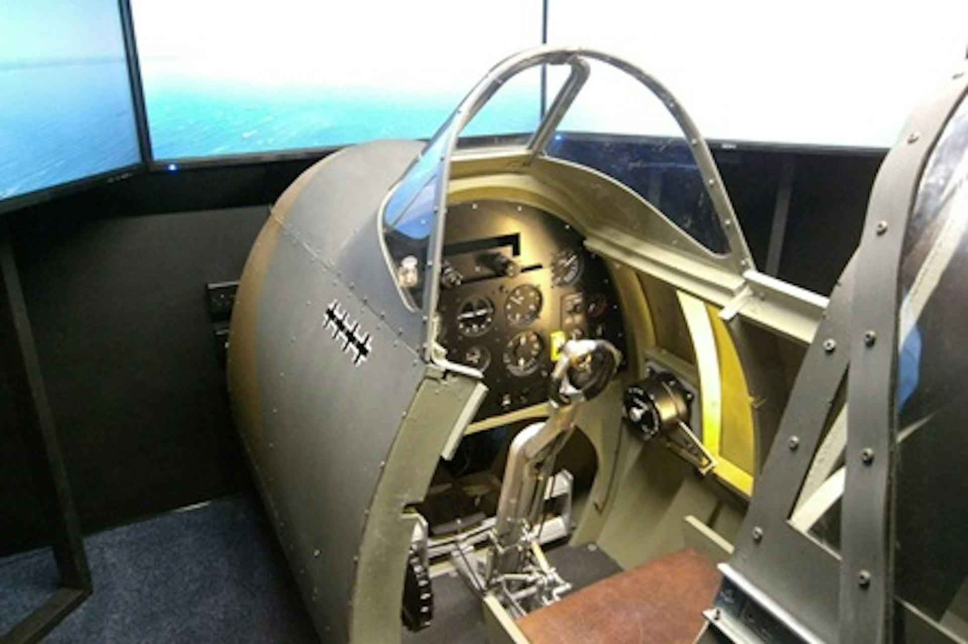 30 minute Spitfire or Messerschmitt Flight Simulator 2