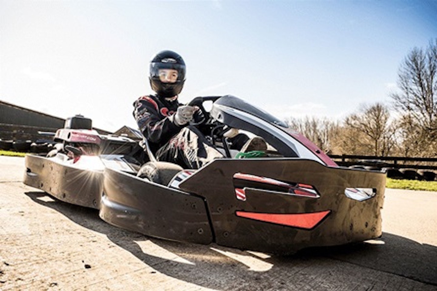 50 Lap Karting Adventure at Whilton Mill Outdoor Circuit 1