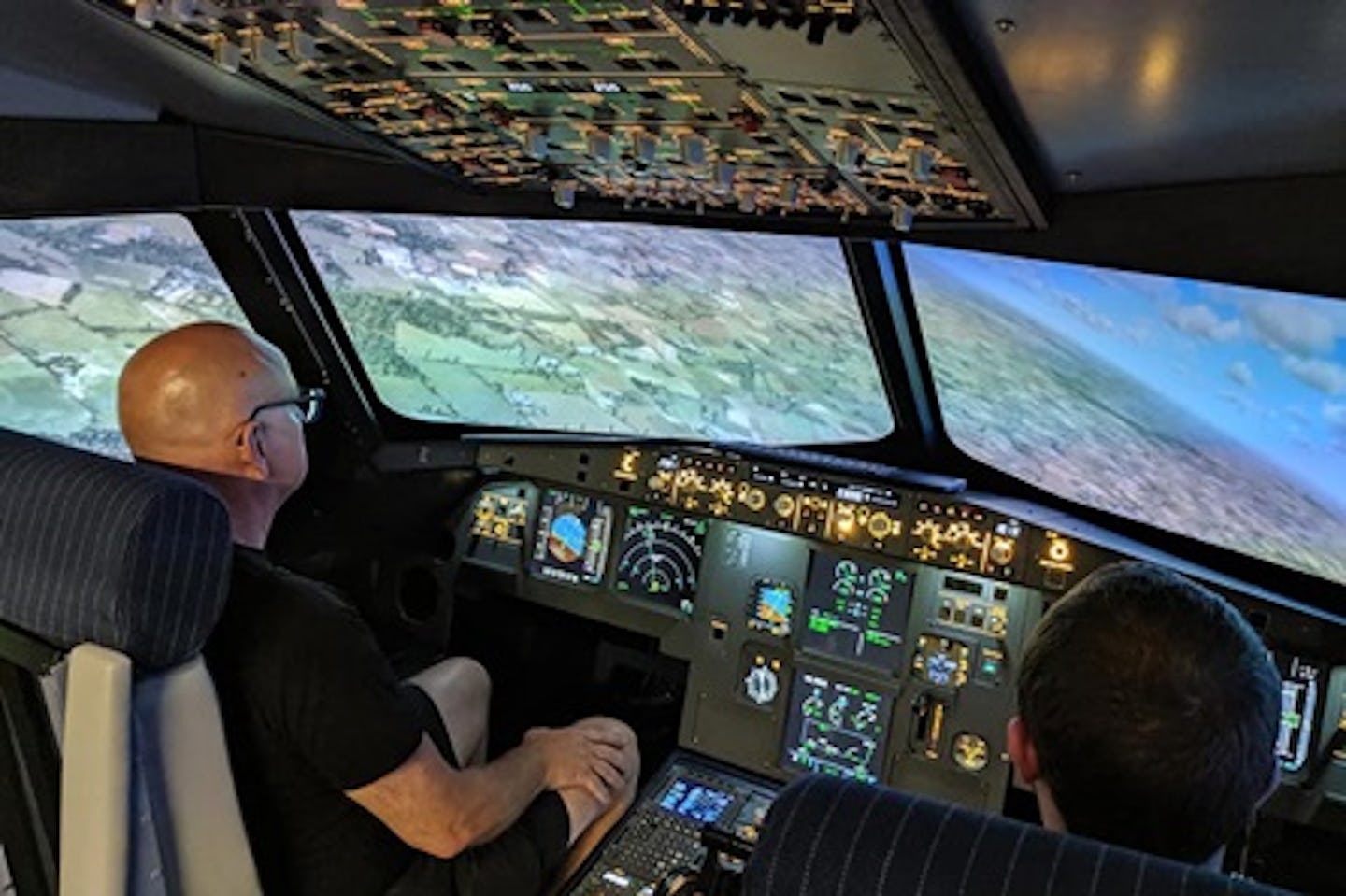 90 minute Airbus A320 Flight Simulator