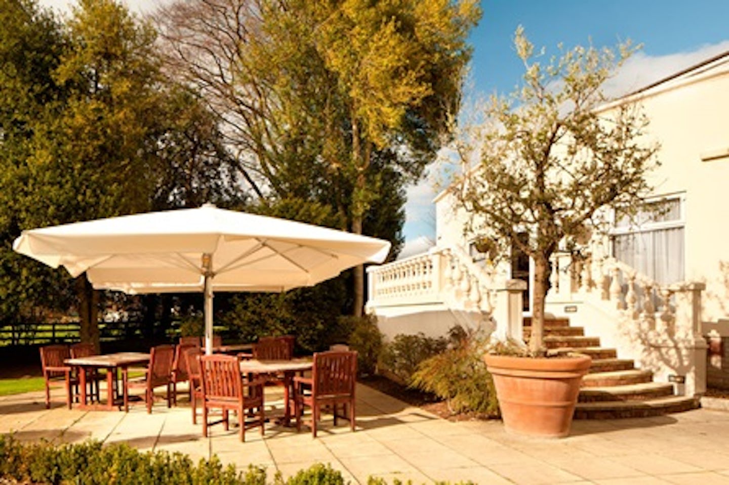 One Night Break with Dinner for Two at the Chester Abbots Well Hotel