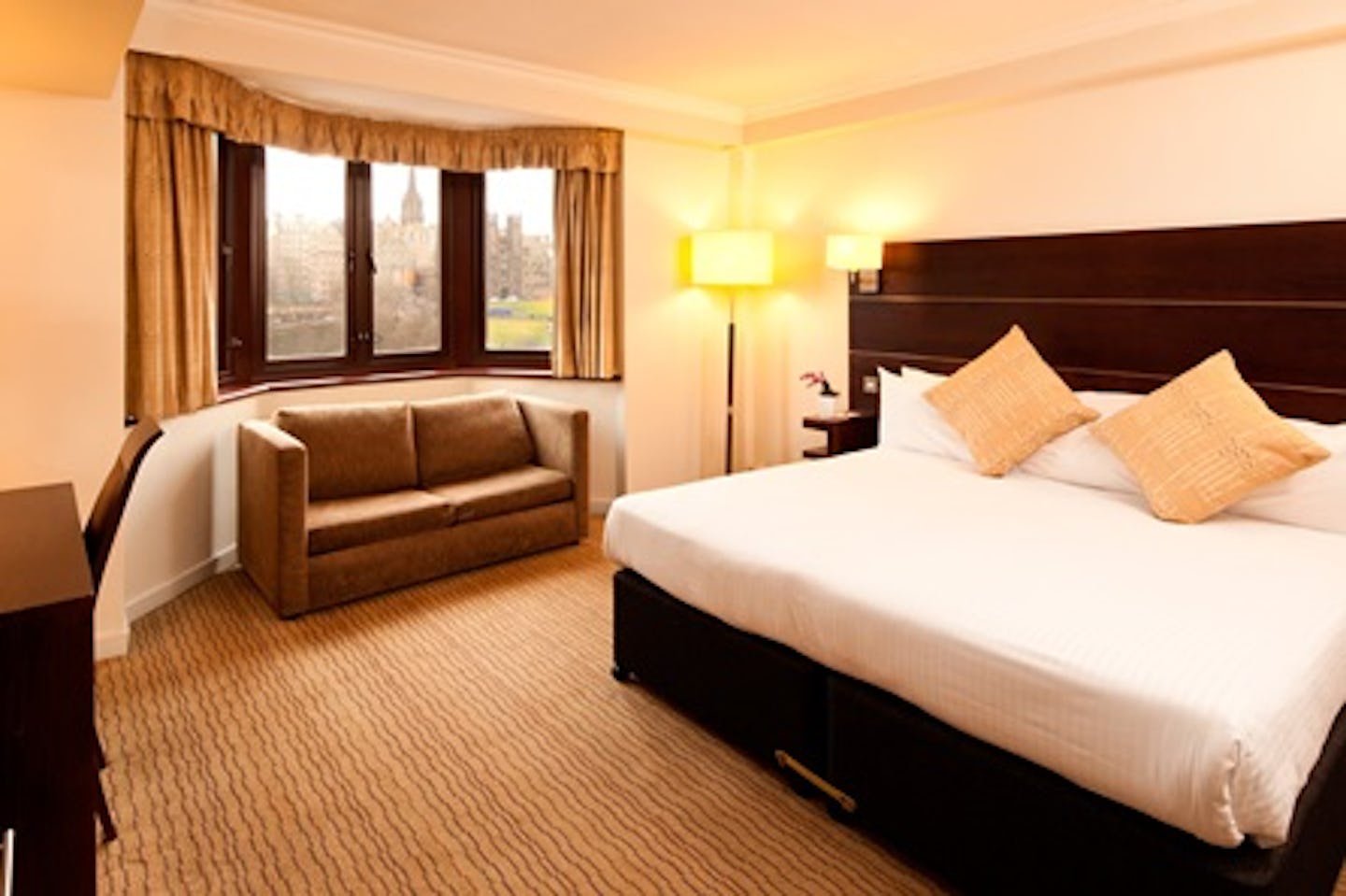 One Night Break with Dinner for Two at the Edinburgh City Hotel, Princes Street