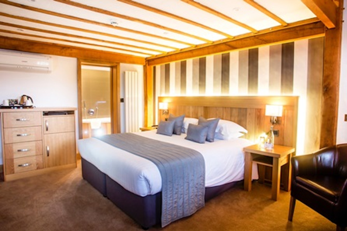 One Night Deluxe Break for Two with Dinner and Wine at Tewin Bury Farm Hotel 1