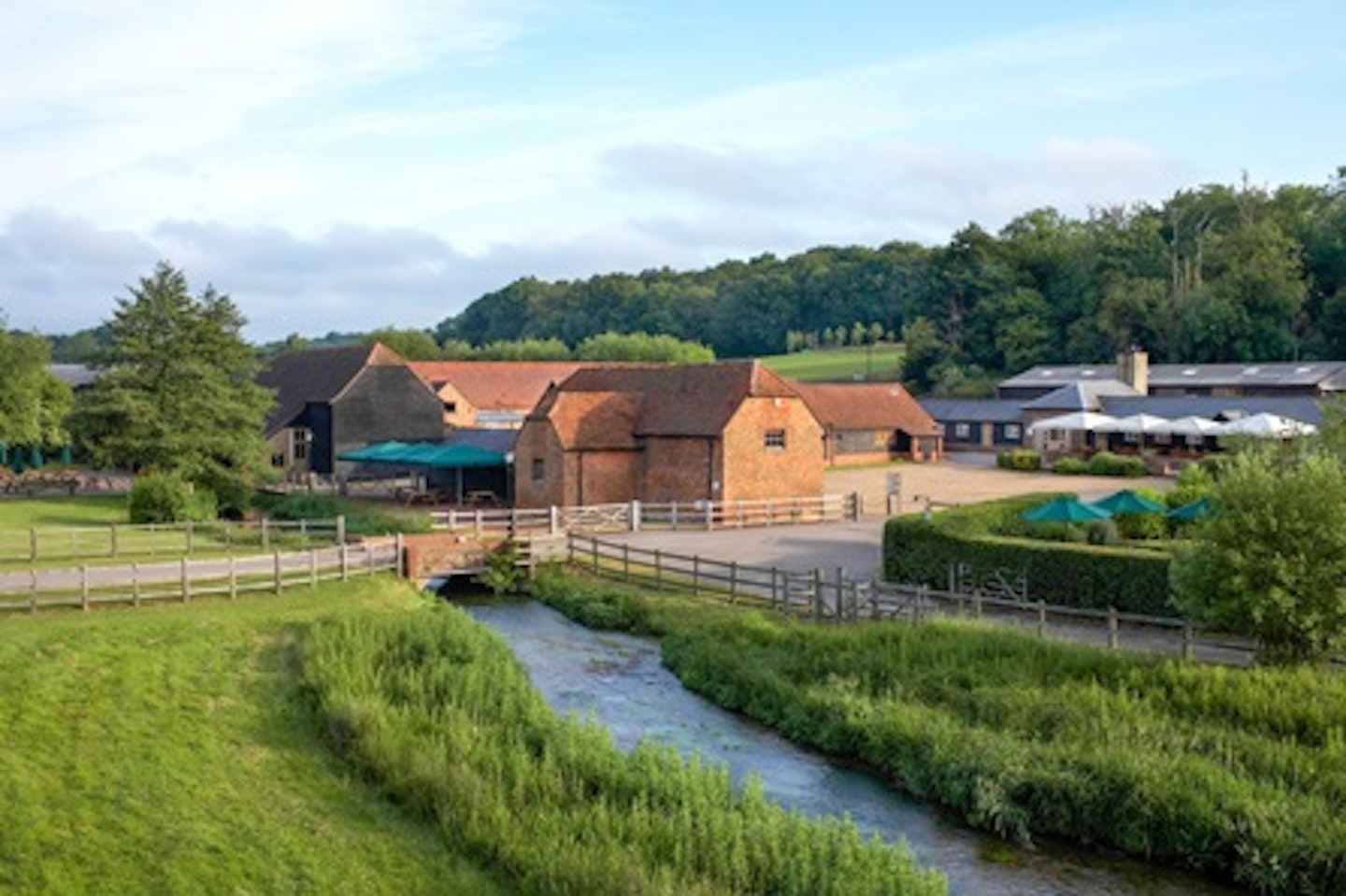 One Night Deluxe Break for Two with Dinner and Wine at Tewin Bury Farm Hotel 3