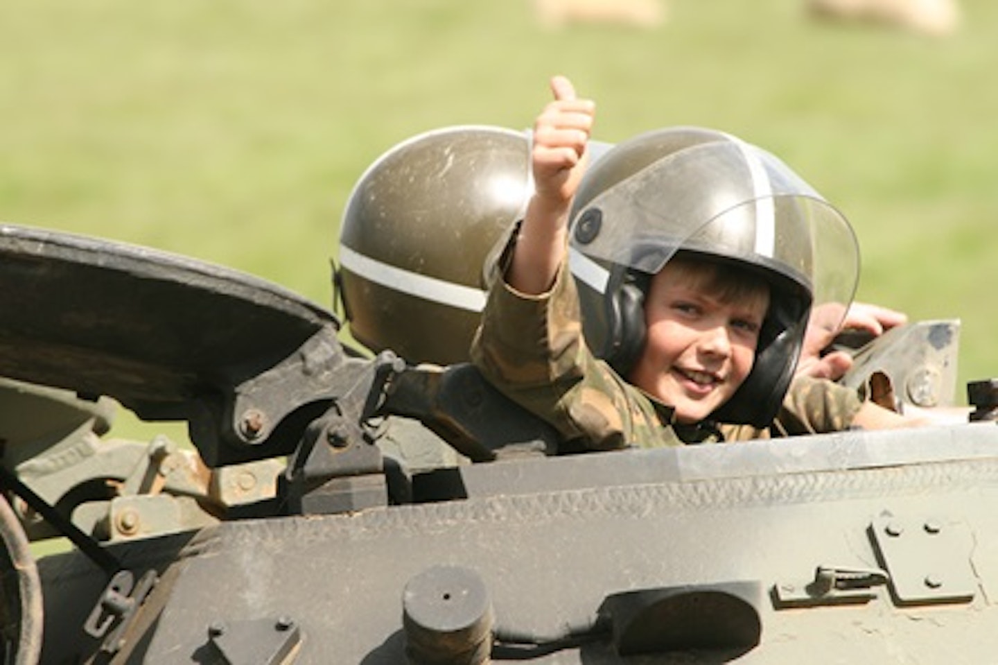 Adult and Child Tank Driving Experience