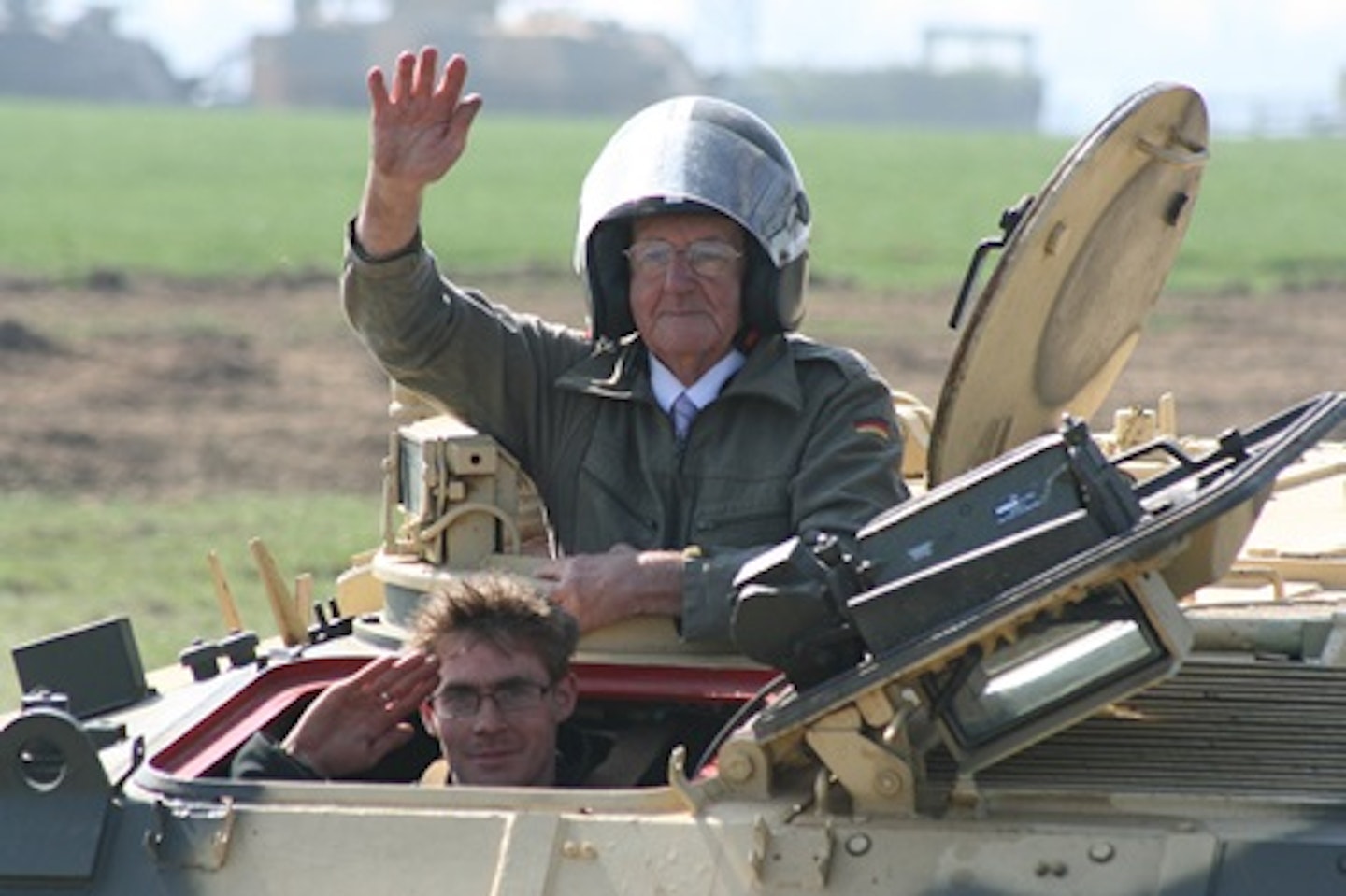 Dads and Lads Tank Driving Experience