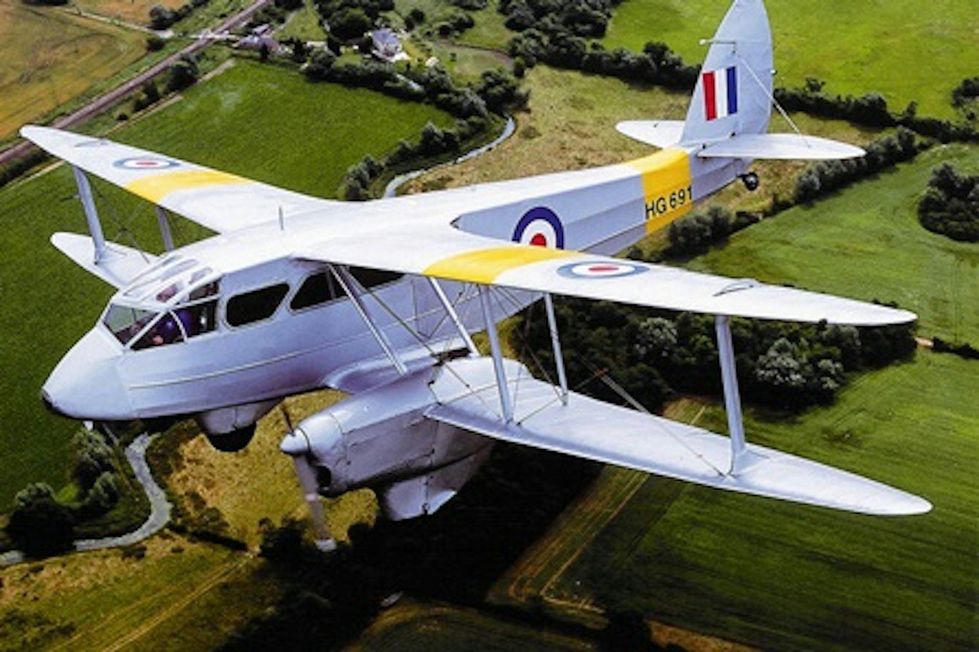 15 minute Tiger Moth Flight and IWM Duxford Entry 3