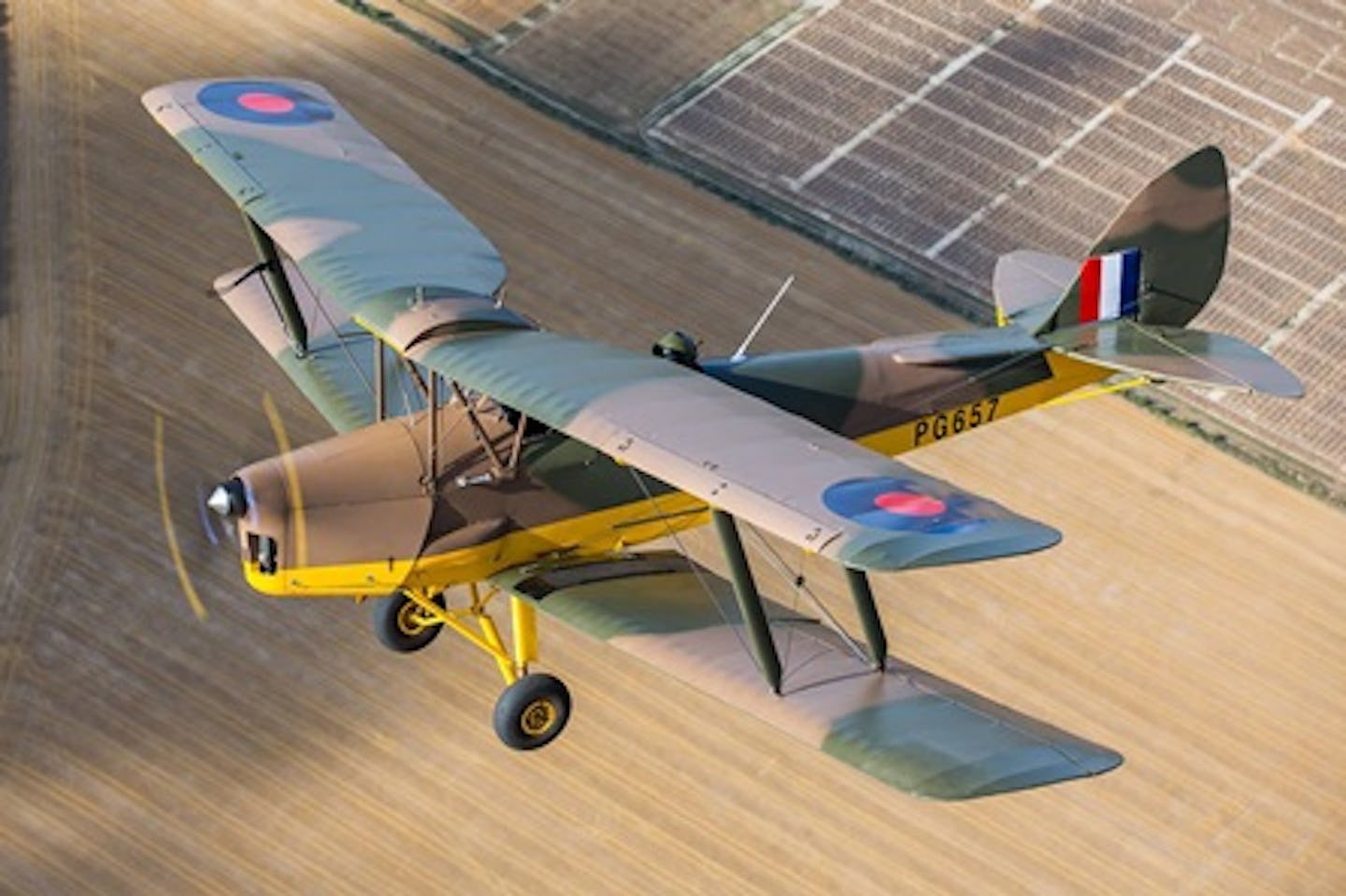 Tiger Moth Flight and Tank Driving at Duxford