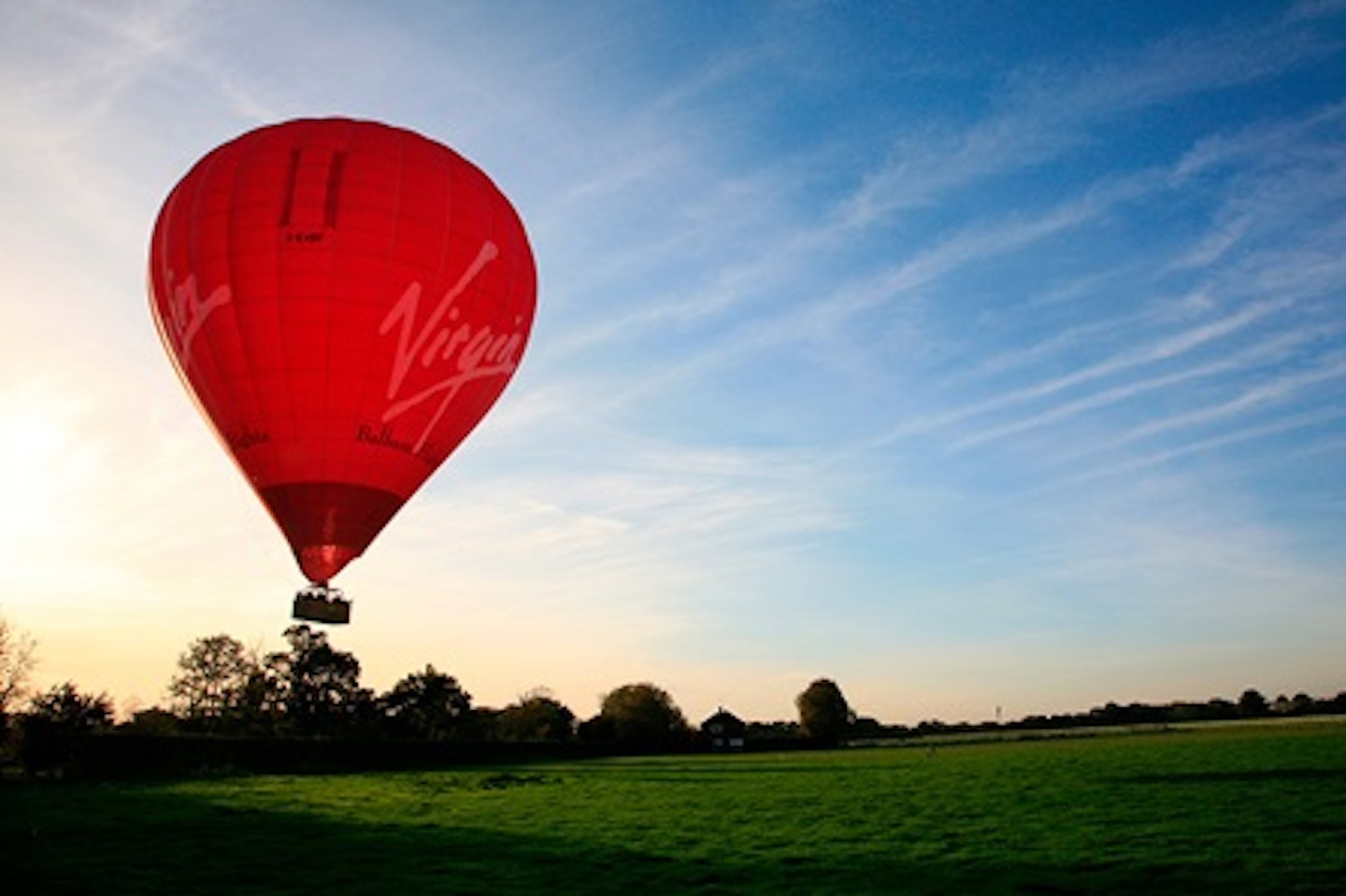 Weekday Sunrise Virgin Hot Air Balloon Flight for Two