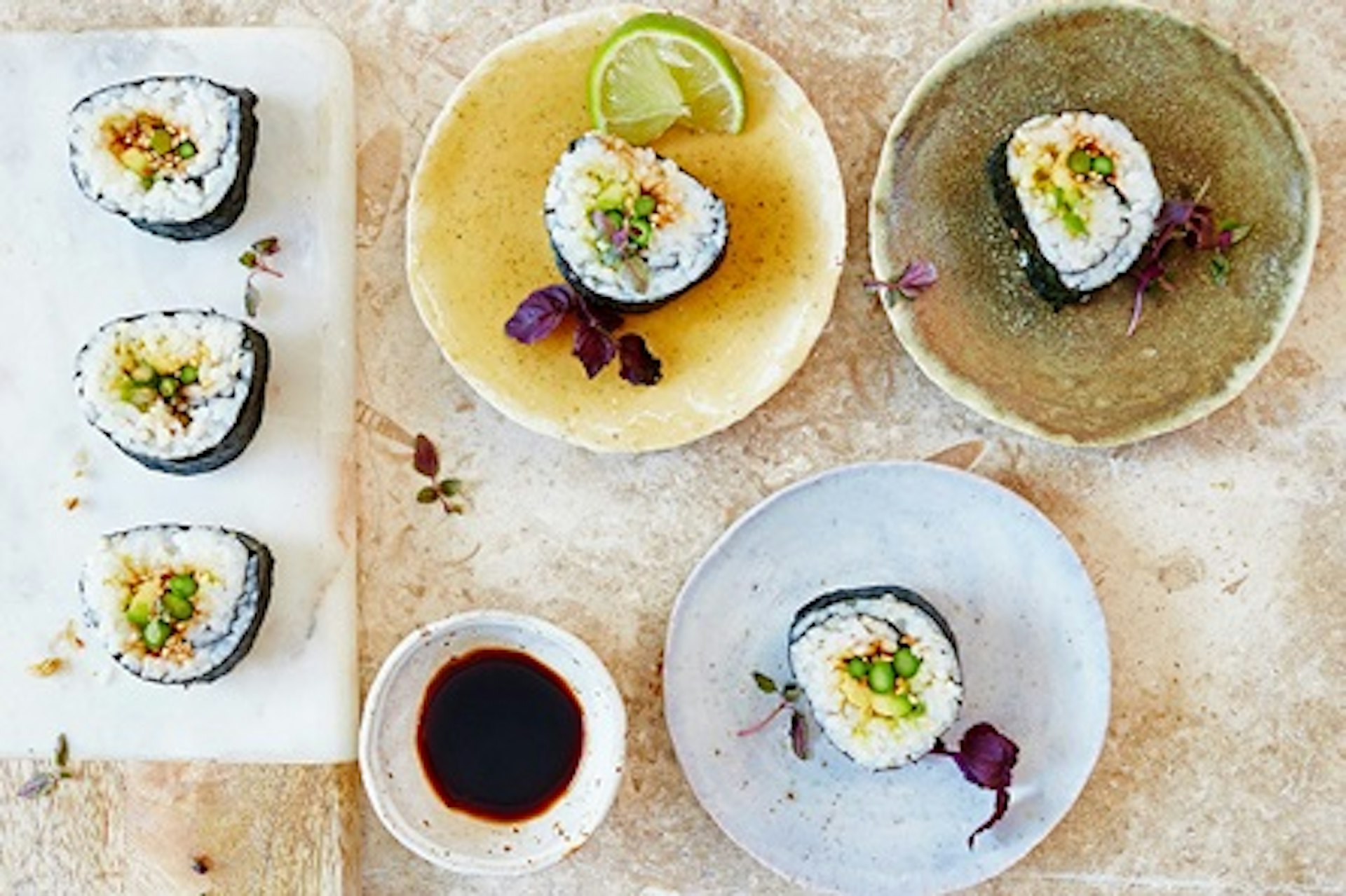 A Taste of Sushi Class for Two at The Jamie Oliver Cookery School 1
