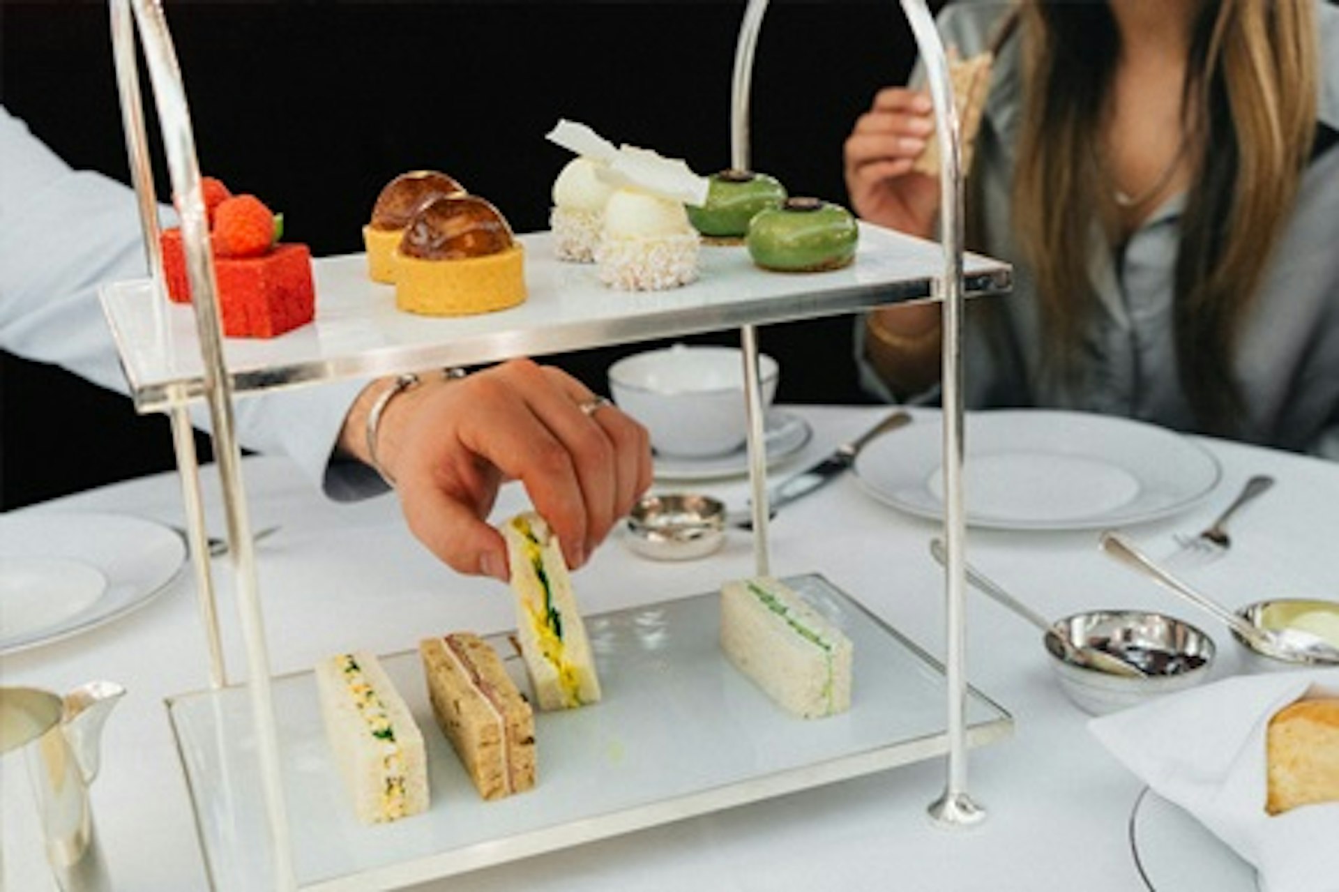 Champagne Afternoon Tea for Two at The Harrods Tea Rooms 2
