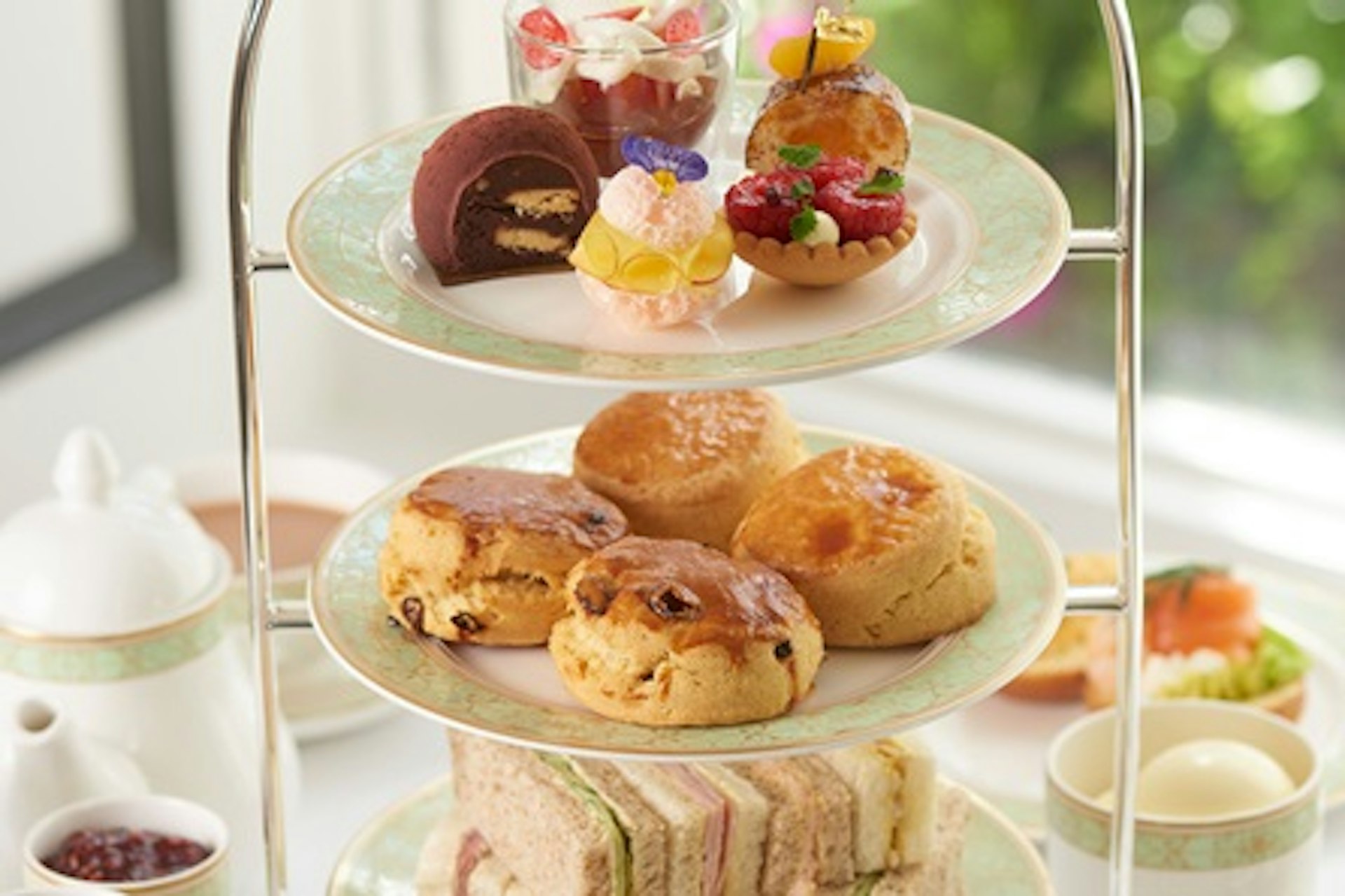 Afternoon Tea for Two at The Park Room, at the Luxury 5* Grosvenor House Hotel 1