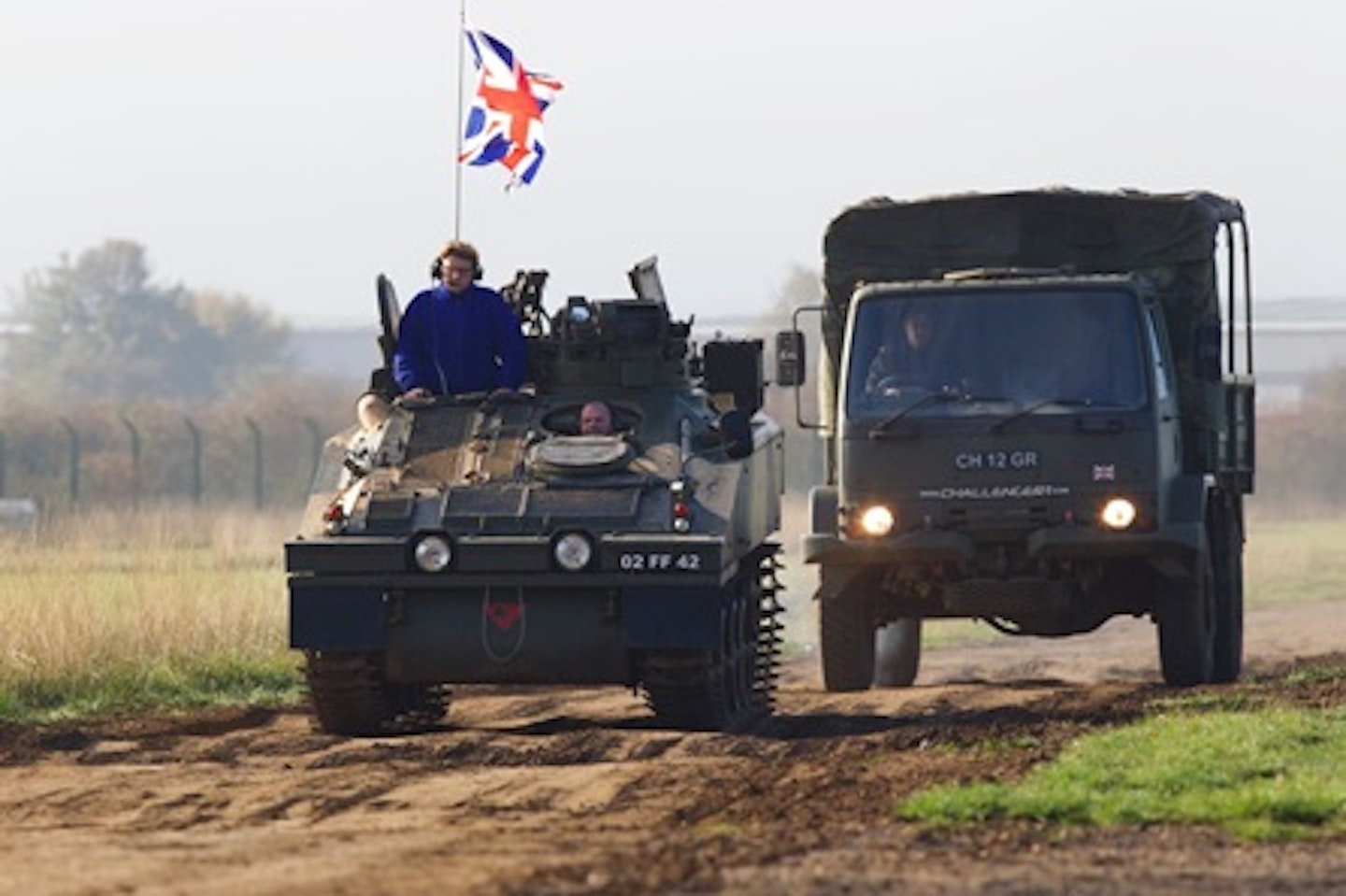 Alvis CVRT Spartan Tank Driving Experience 3