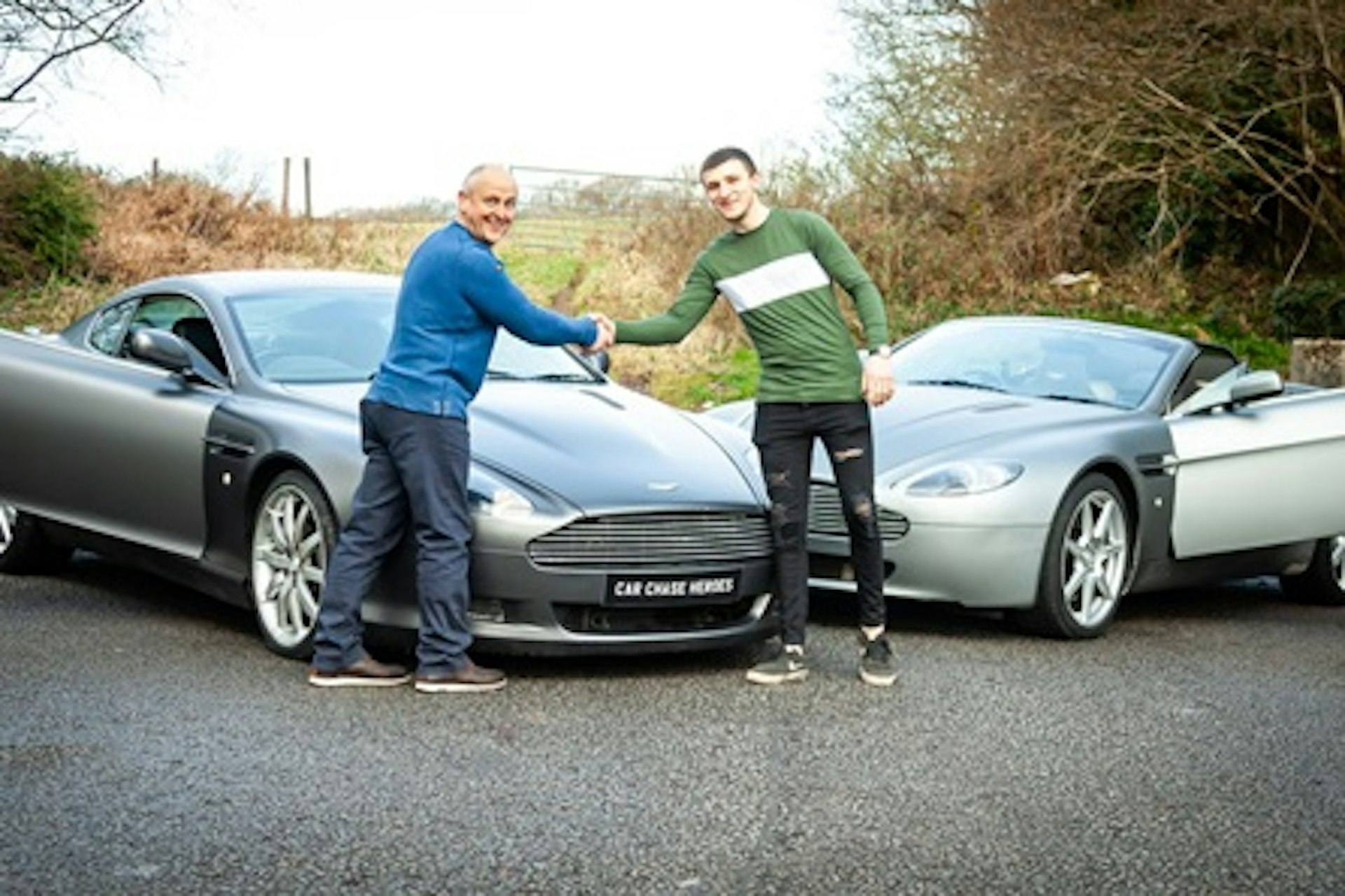 Aston Martin Driving Experience with High Speed Passenger Ride for Two 1