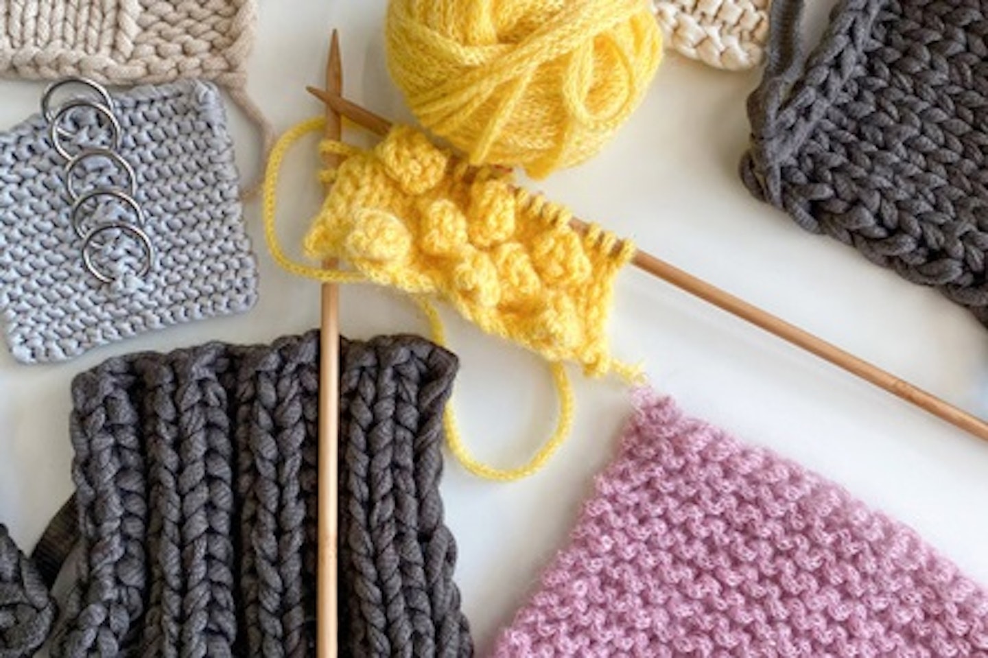 At Home Knitting Masterclass Kit with Online Tutorial Videos 1