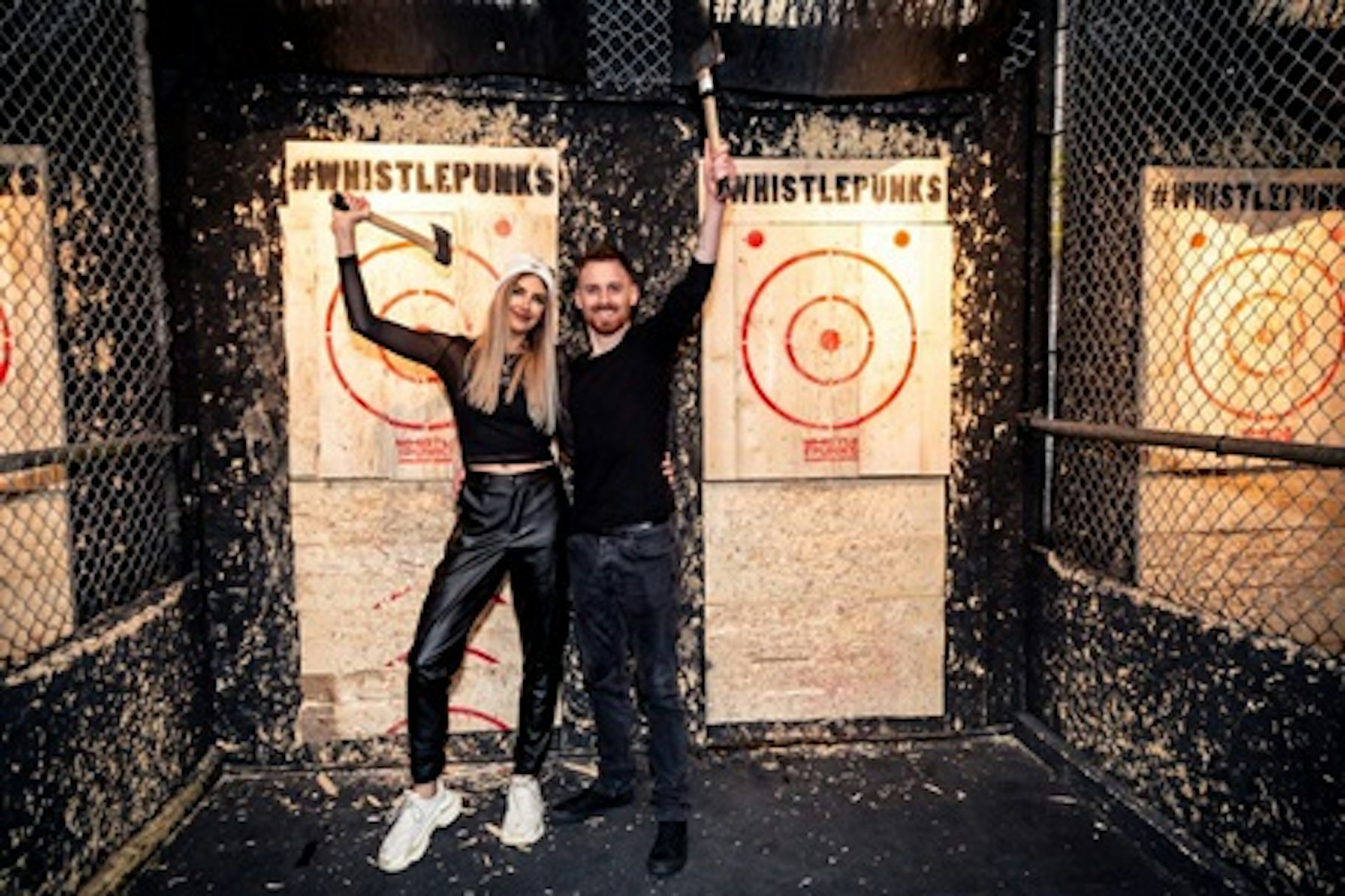 Urban Axe Throwing with a Beer for Two at Whistle Punks, Leeds, Manchester or Bristol 2