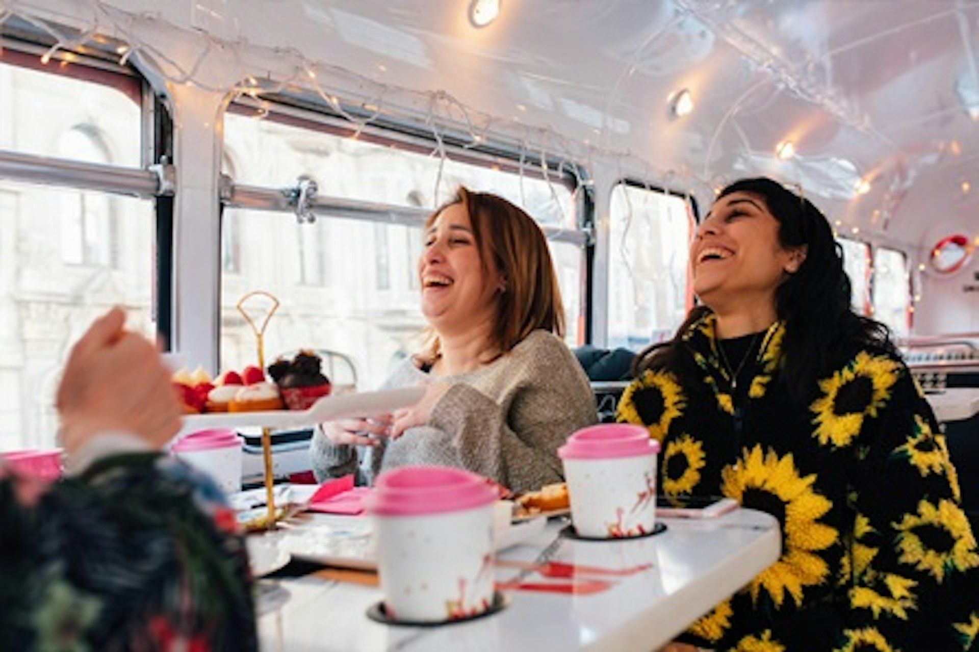 Vintage Afternoon Tea Bus in London for Two with B Bakery 4