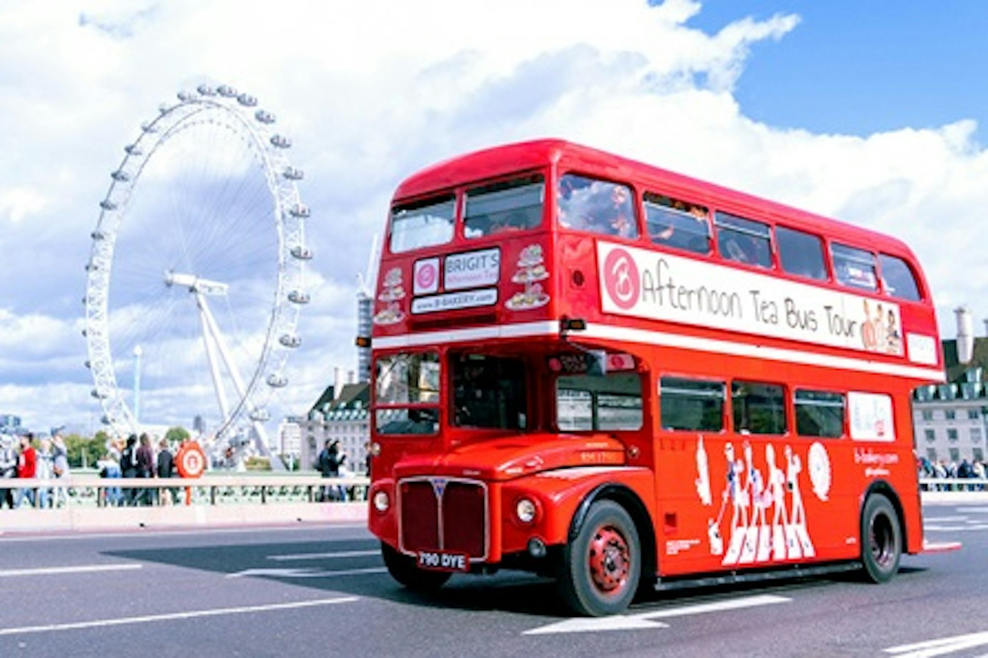 Vintage Afternoon Tea Bus in London for Two with B Bakery 1