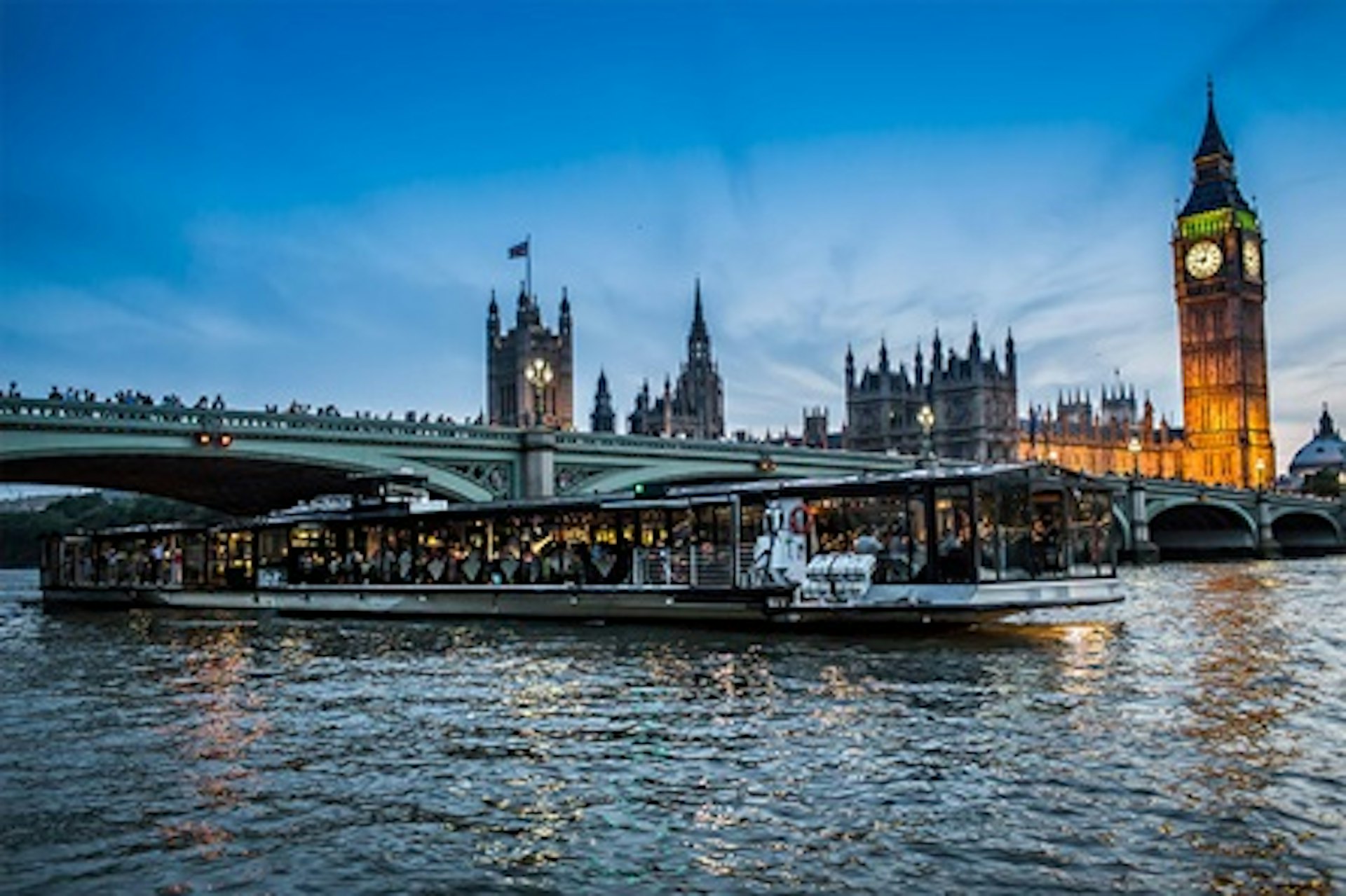 Bateaux London Three Course Thames Dinner Cruise for Two 1