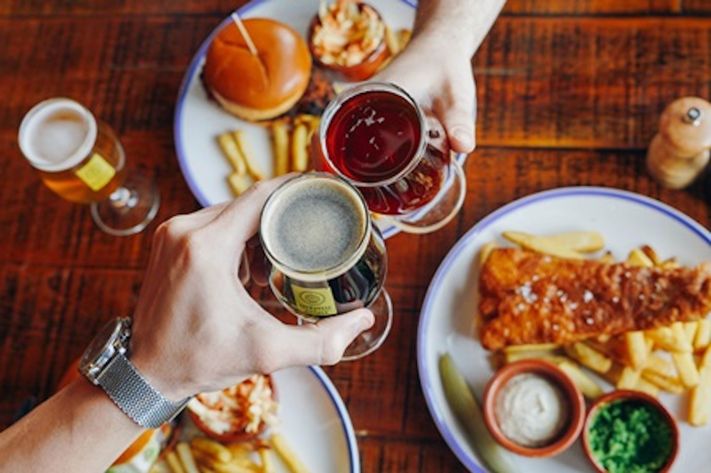 Beer Masterclass with Tastings and Gourmet Burger Meal for Two 2